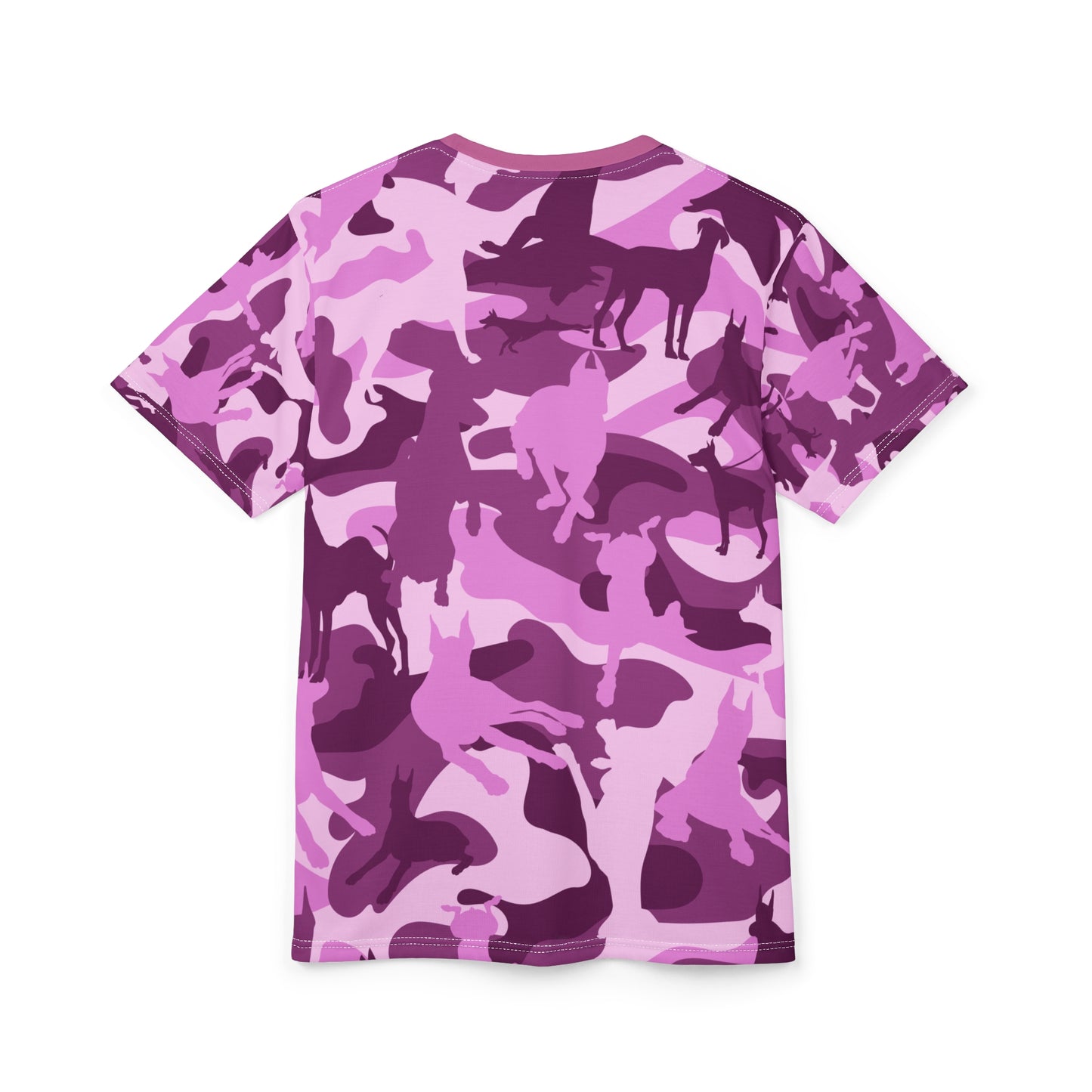 Doberman Camo 4 Unisex Cut & Sew Tee (AOP)