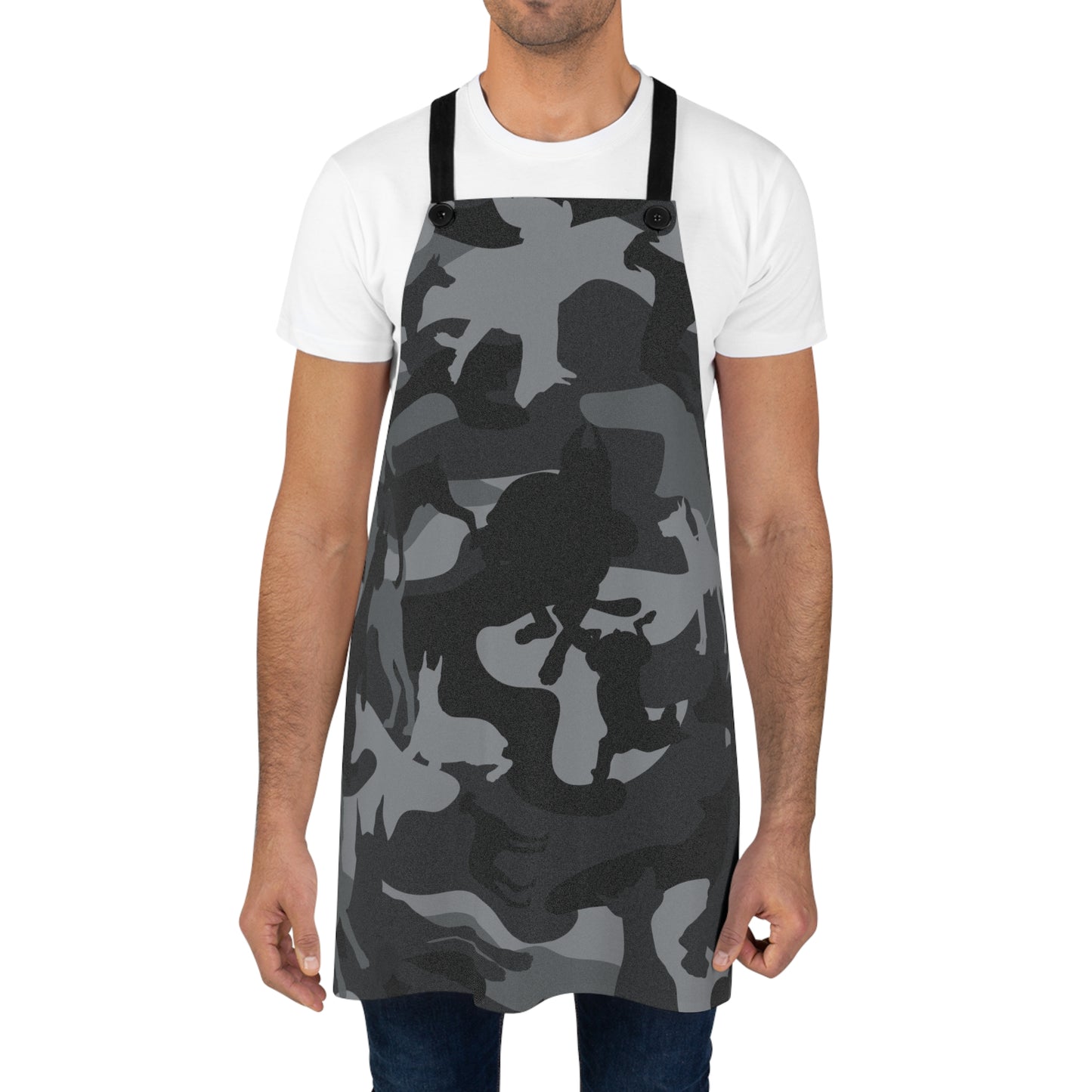 Doberman Camo Pattern 11 Apron (AOP)