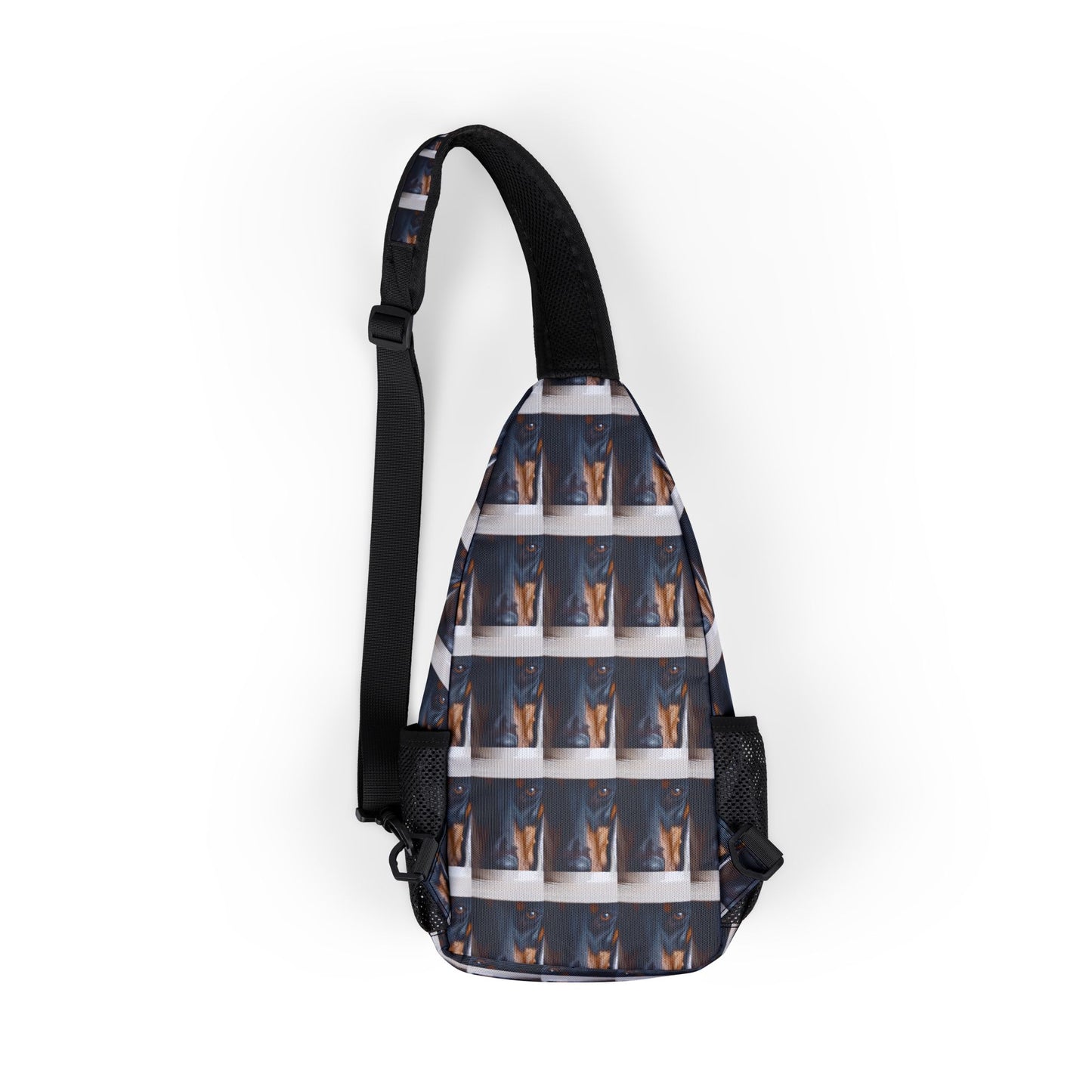 Sleek Doberman 3 Pattern Chest Bag — Minimalist Sling Pack