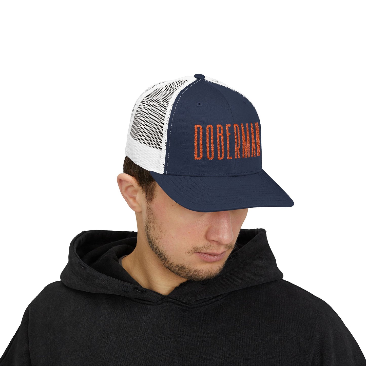 Doberman T5 Silhouette Snapback Trucker Cap