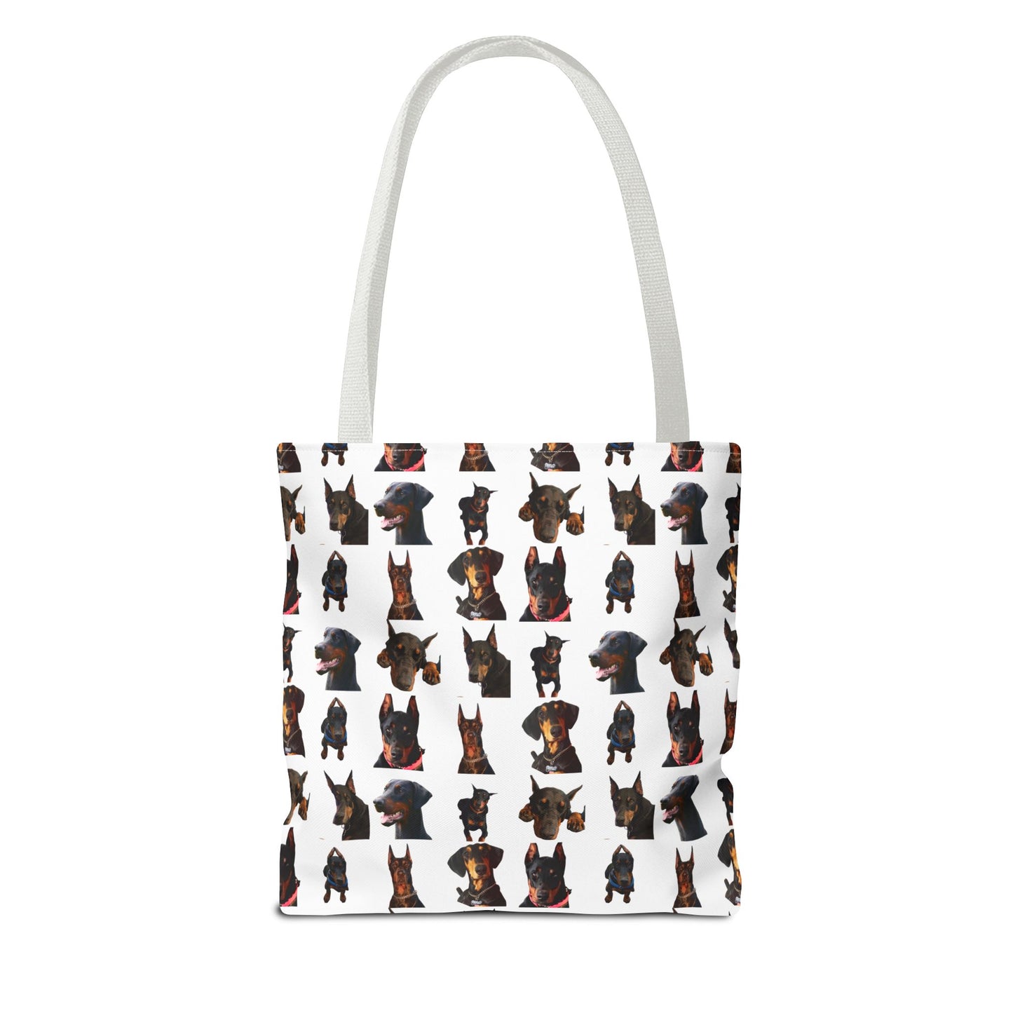 Edition 2 Doberman Model Pattern White Tote Bag