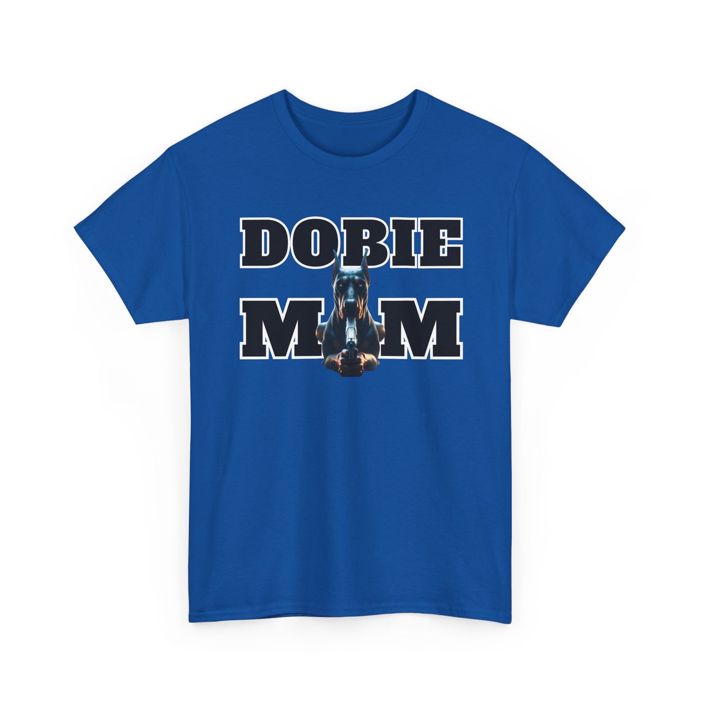Dobie Mom 06 2025 Unisex Heavy Cotton Tee