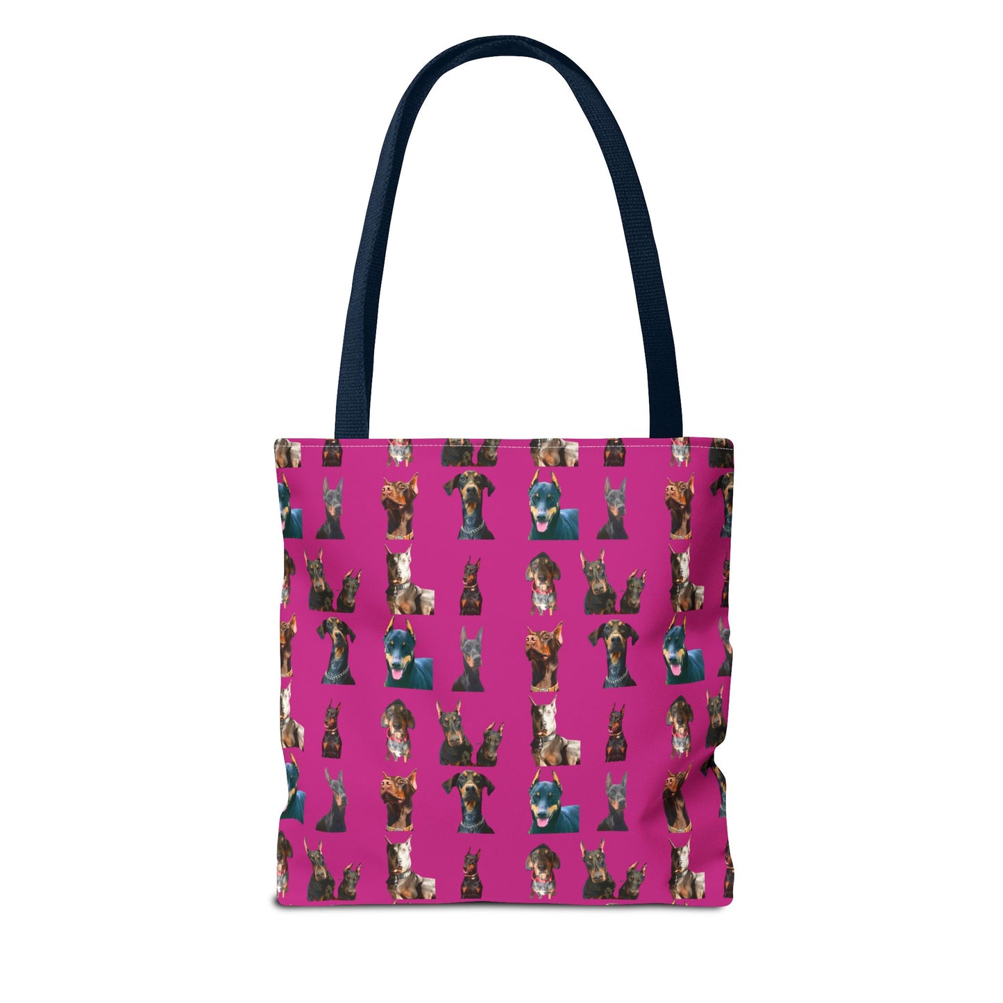 Edition 4 Doberman Model Pattern Pink Tote Bag