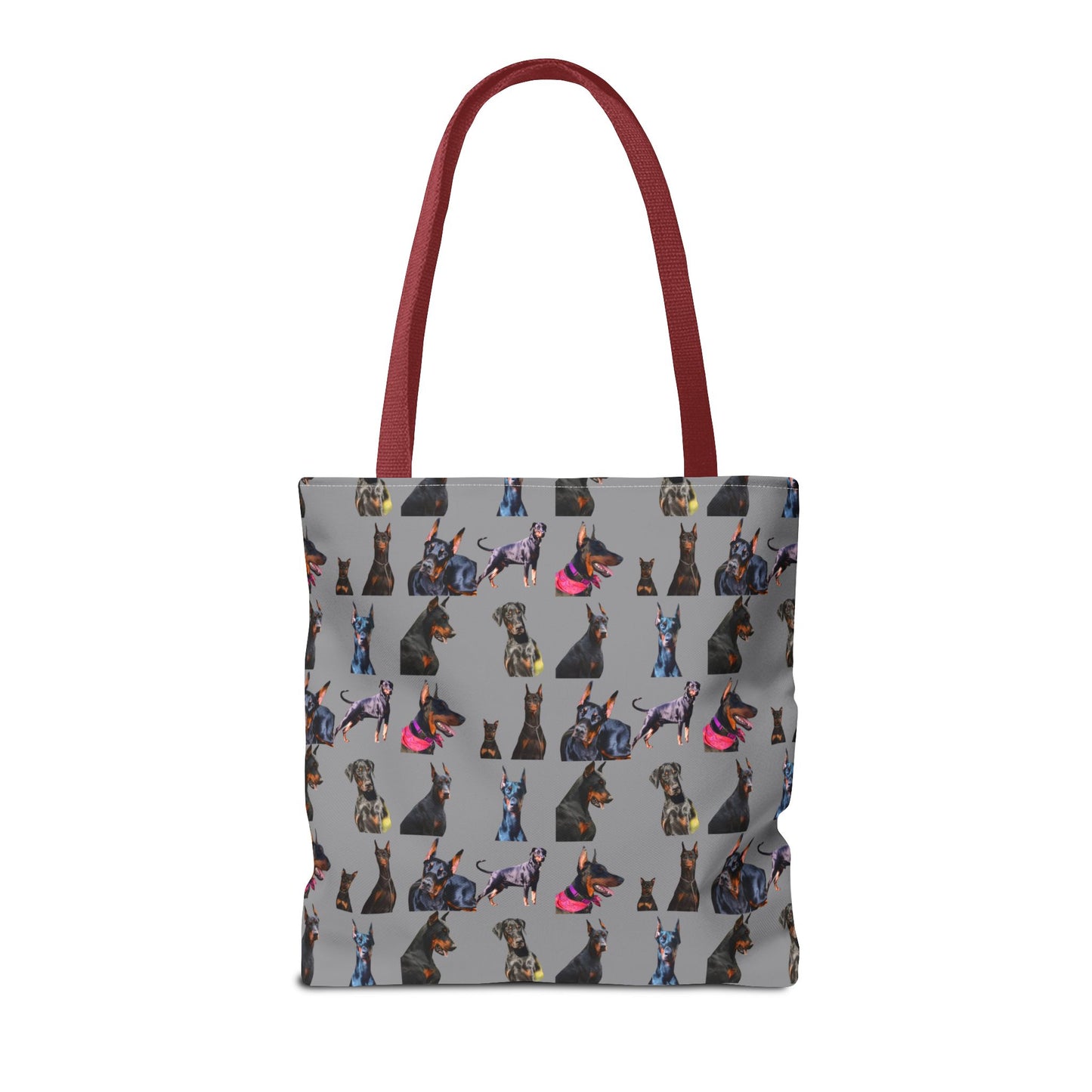 Edition 7 Doberman Model Pattern Gray Tote Bag