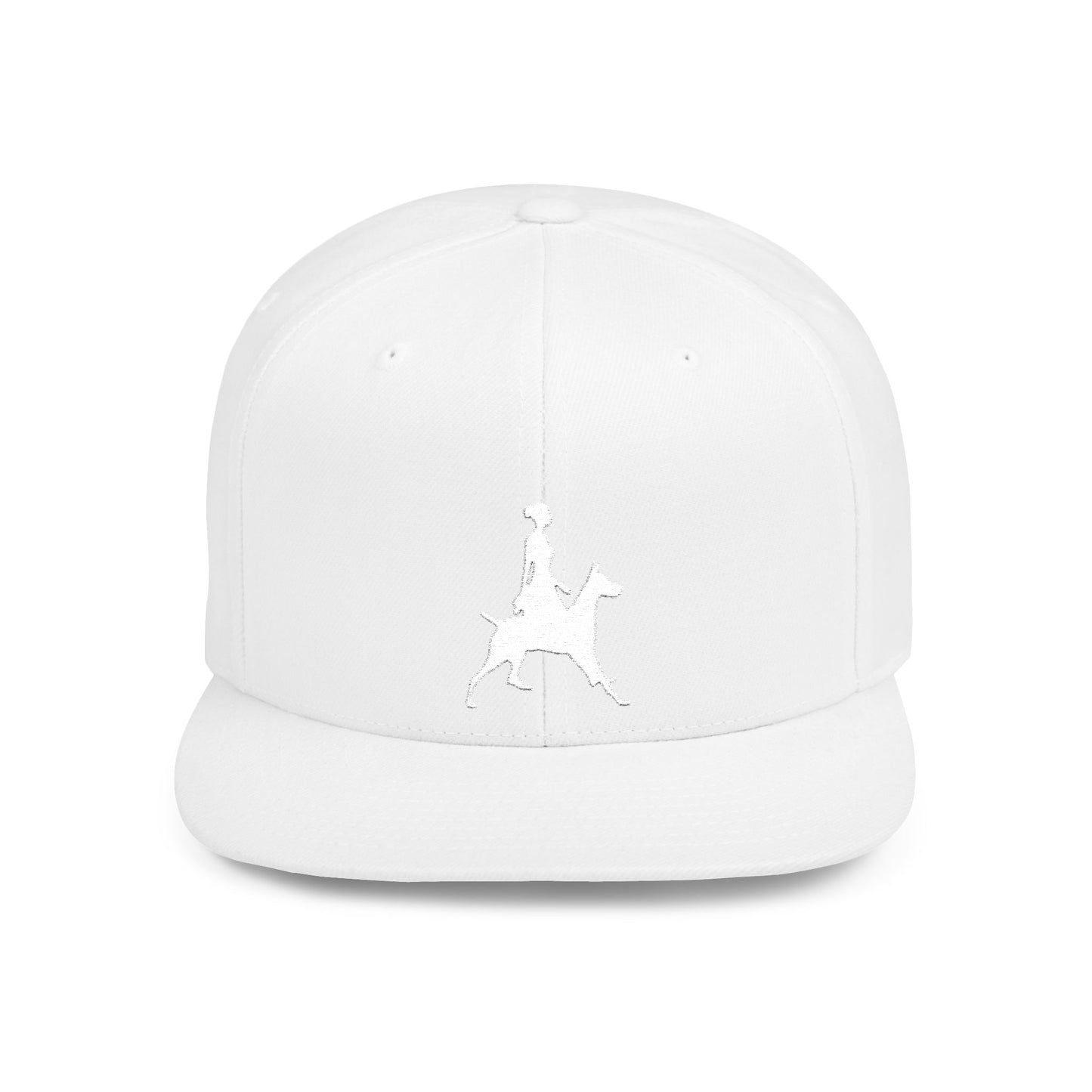 Queen 2 Embroidered Flat Bill Snapback
