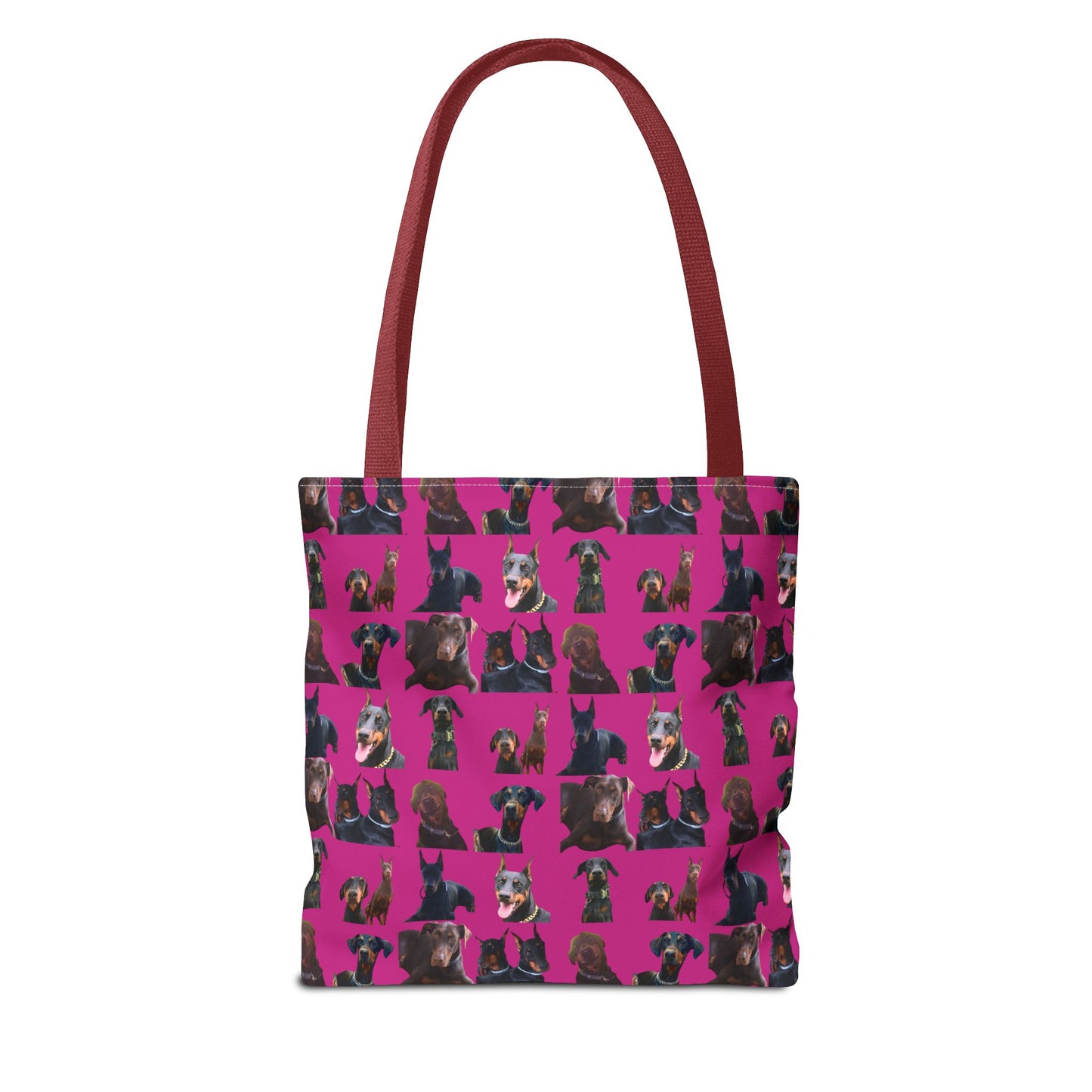 Rdition 5 Doberman Model Pattern Pink Tote Bag
