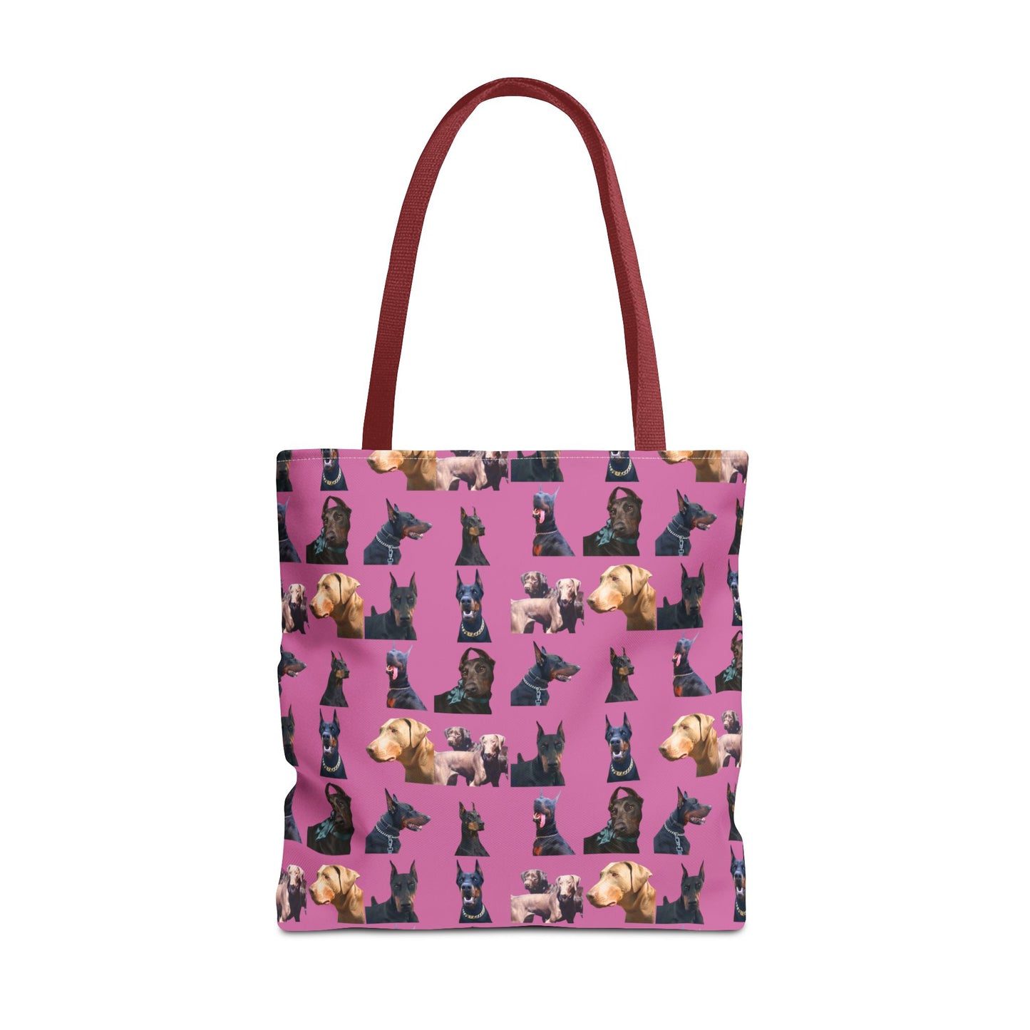 Edition 8 Doberman Model Pattern Light Pink Tote Bag