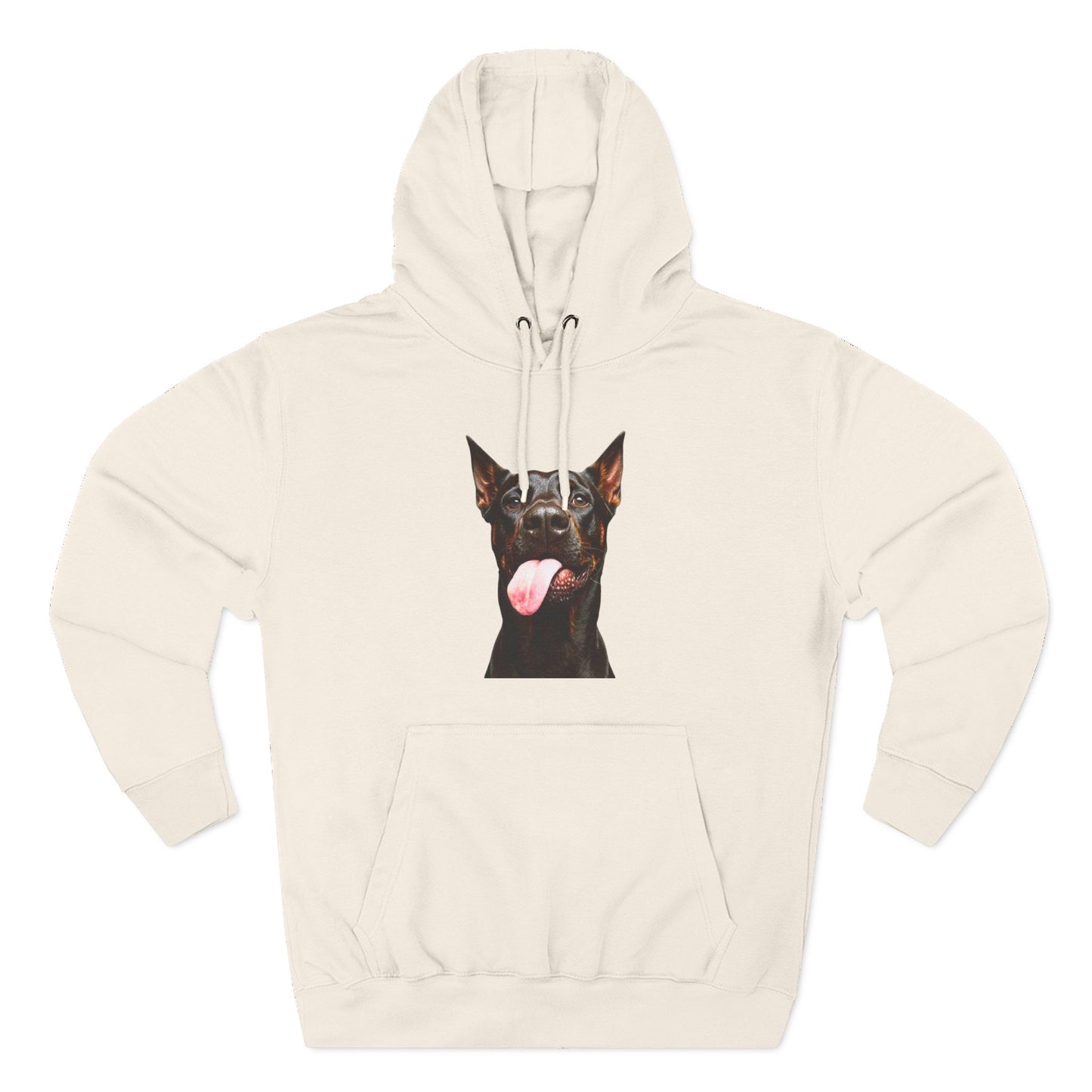 Tongue 1 Three-Panel Fleece Hoodie
