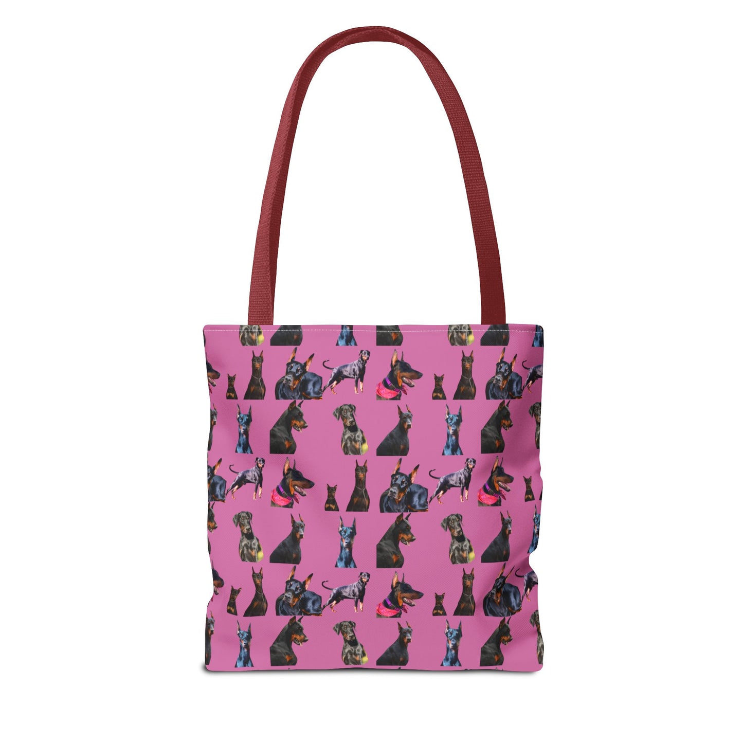 Edition 7 Doberman Model Pattern Light Pink Tote Bag