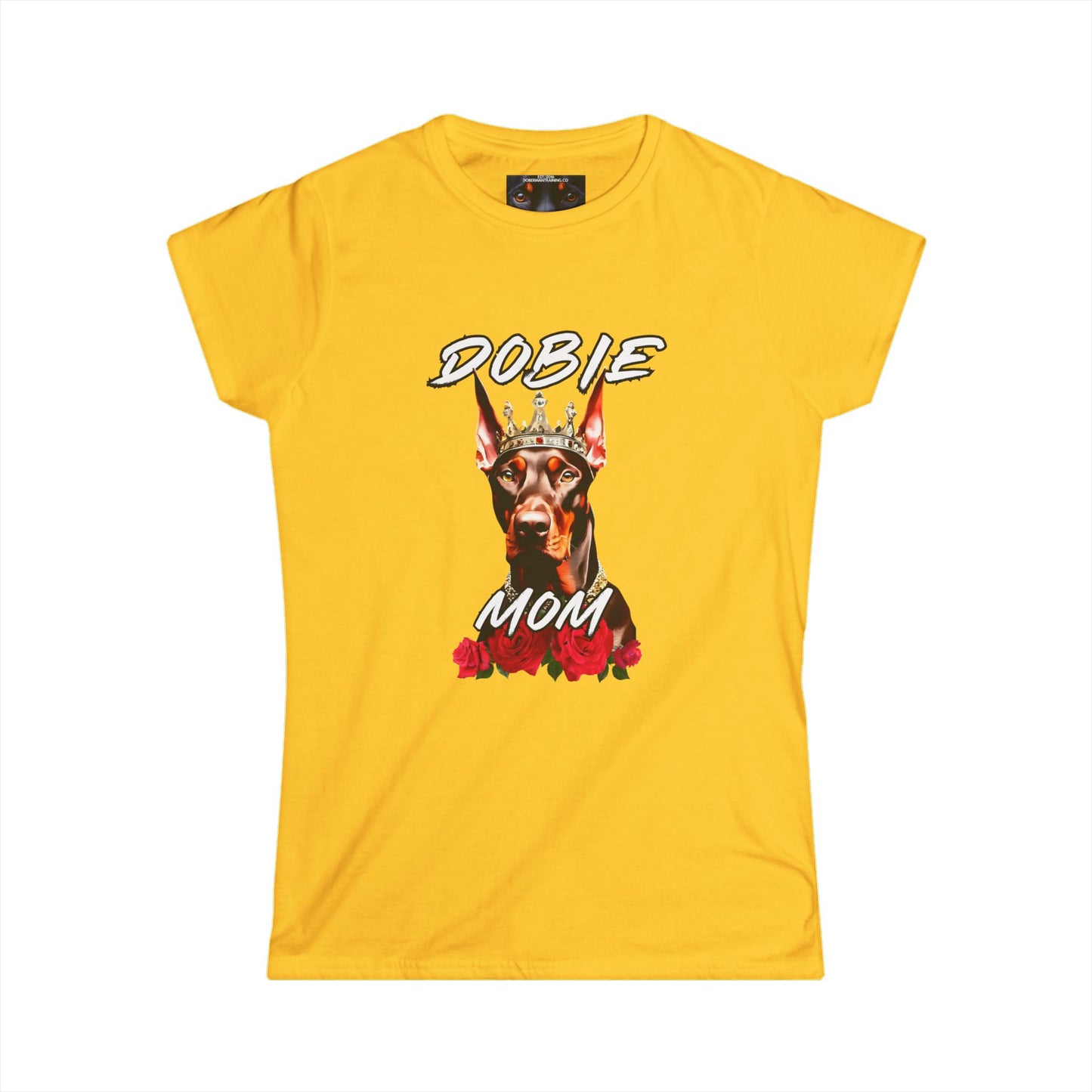 Dobie Mom 1.2 Women's Softstyle Tee