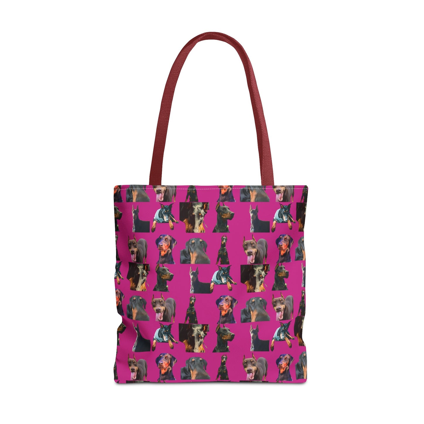 Edition 3 Doberman Model Pattern Pink Tote Bag