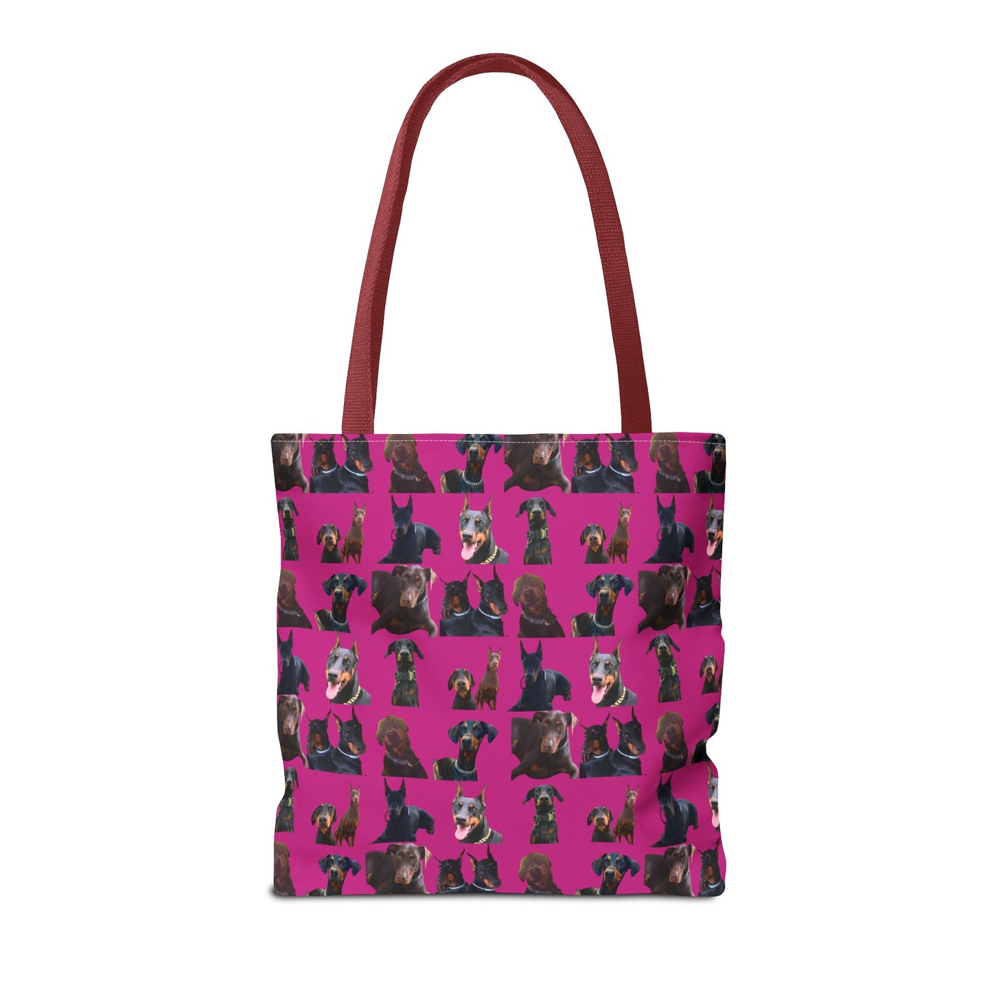 Rdition 5 Doberman Model Pattern Pink Tote Bag