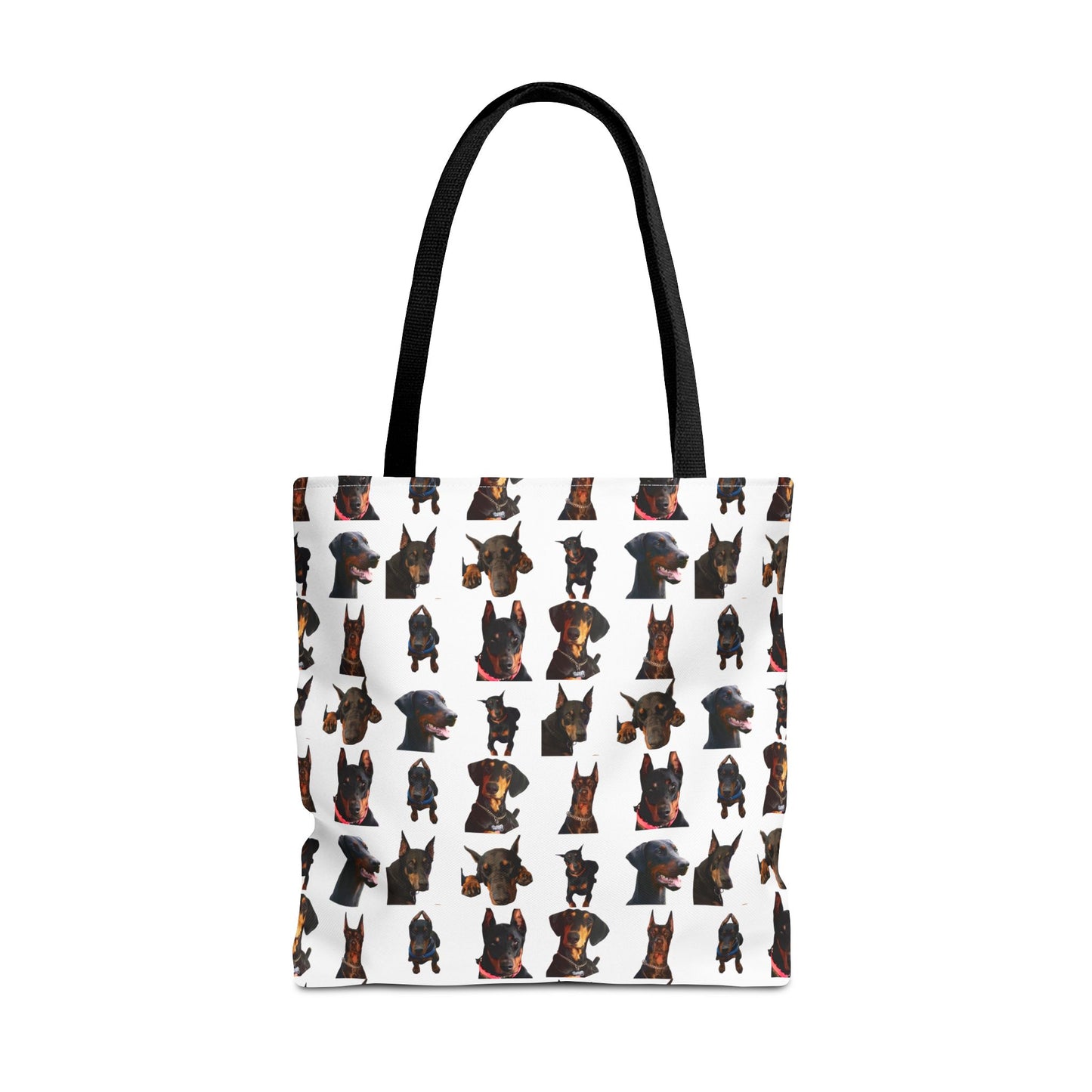 Edition 2 Doberman Model Pattern White Tote Bag