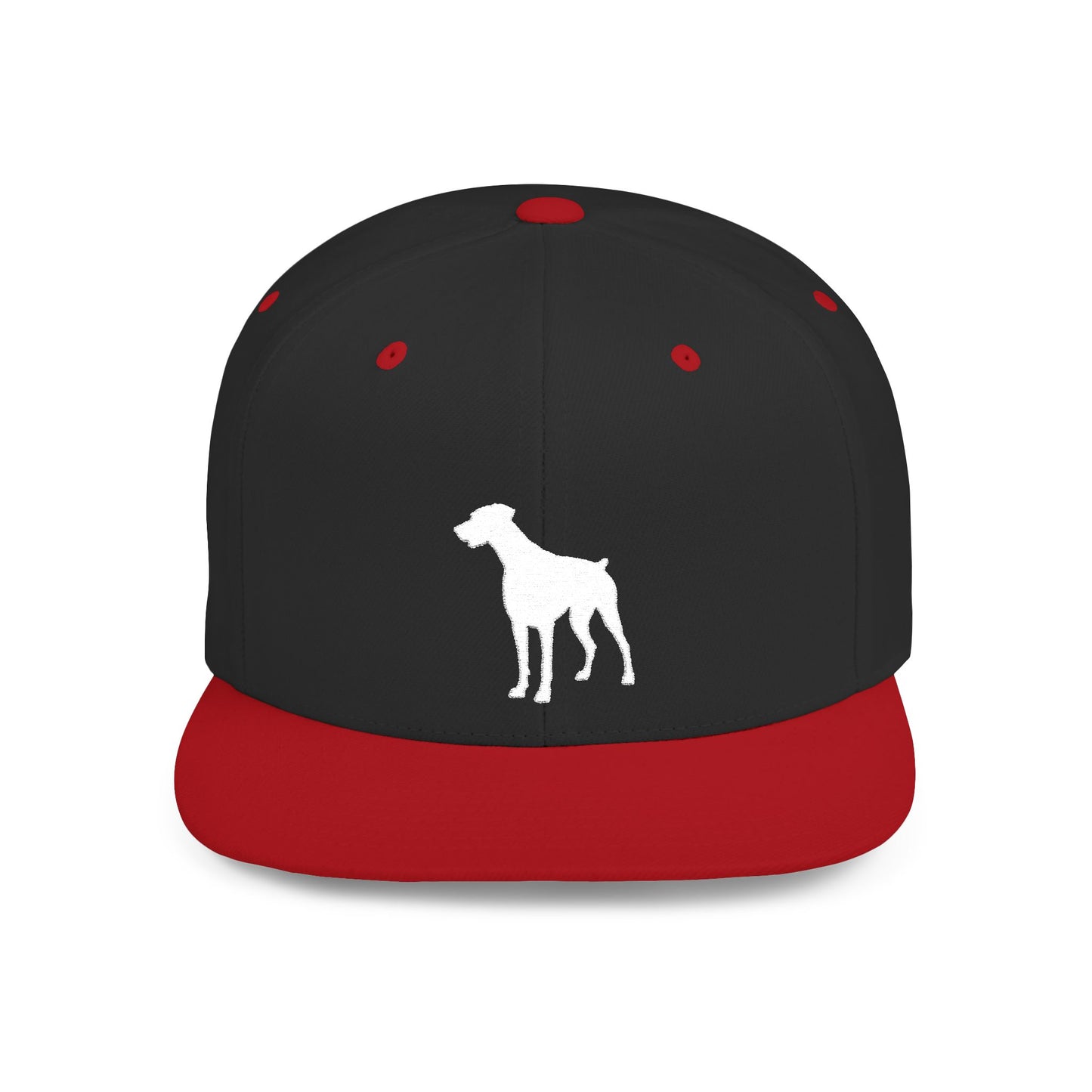 Silhouette 4 Embroidered Flat Bill Snapback