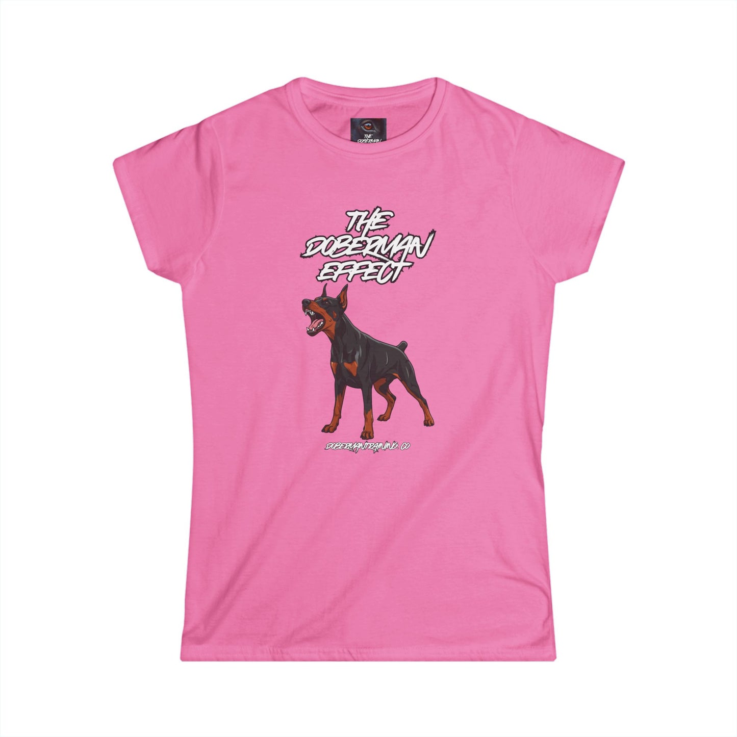 Doberman Effect 1 Women's Softstyle Tee