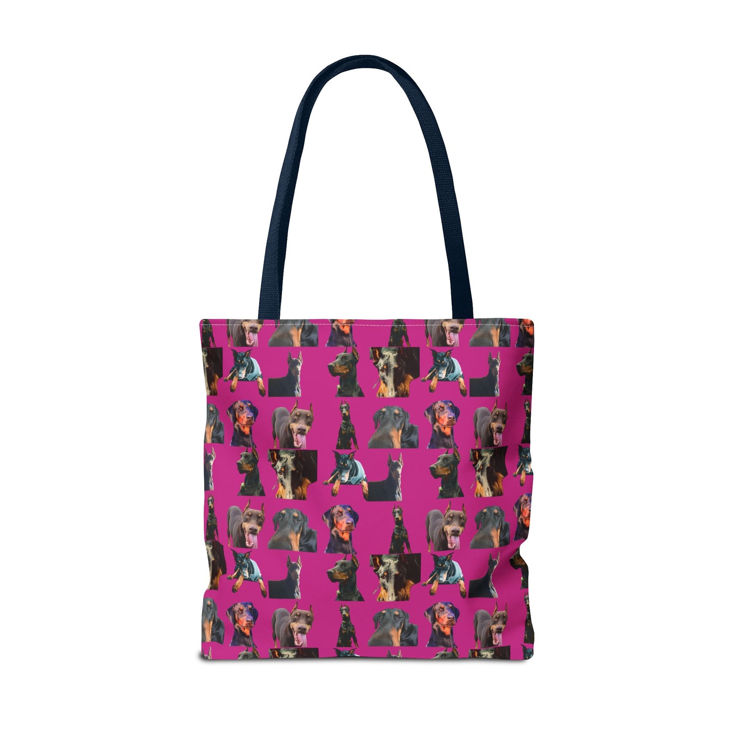 Edition 3 Doberman Model Pattern Pink Tote Bag