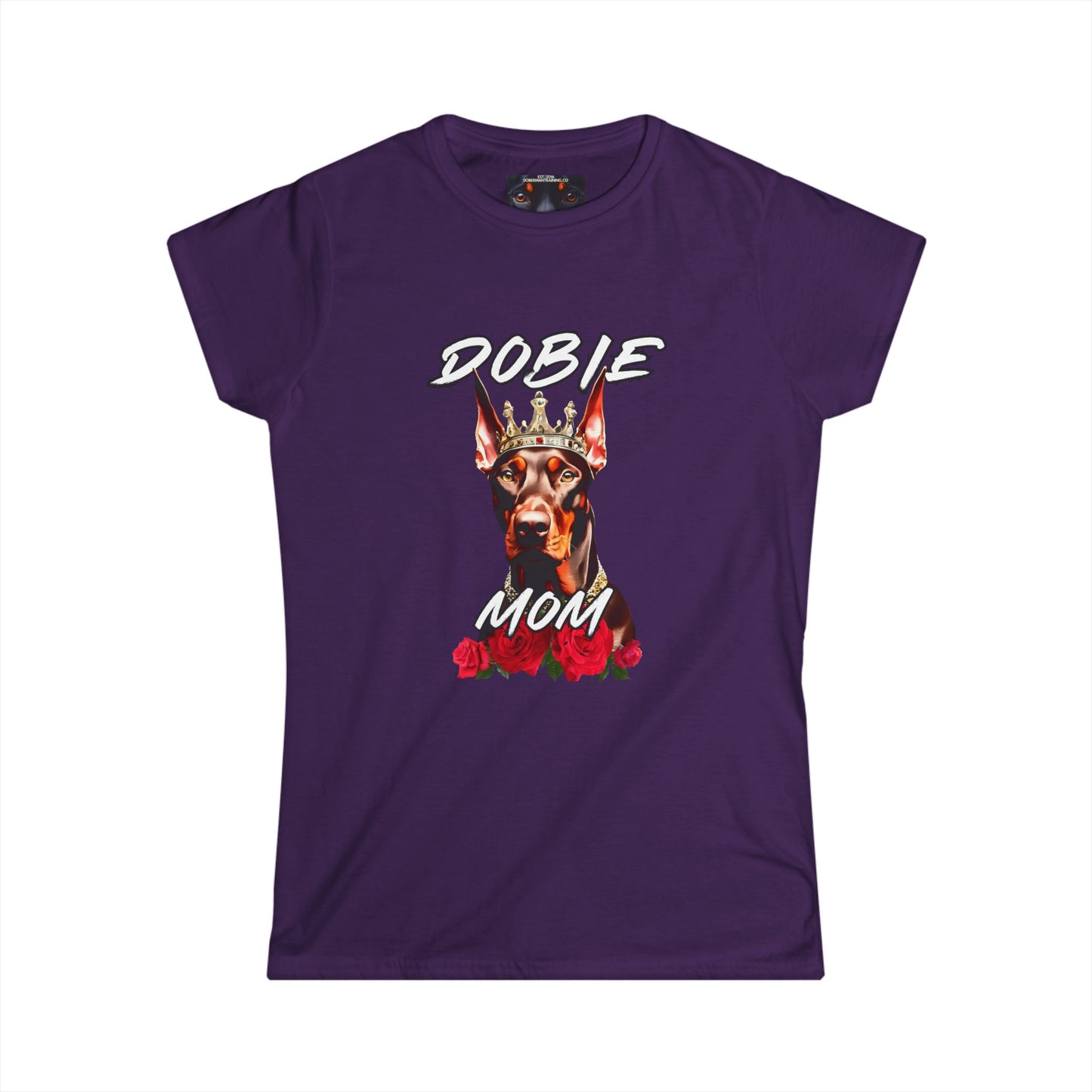 Dobie Mom 1.2 Women's Softstyle Tee