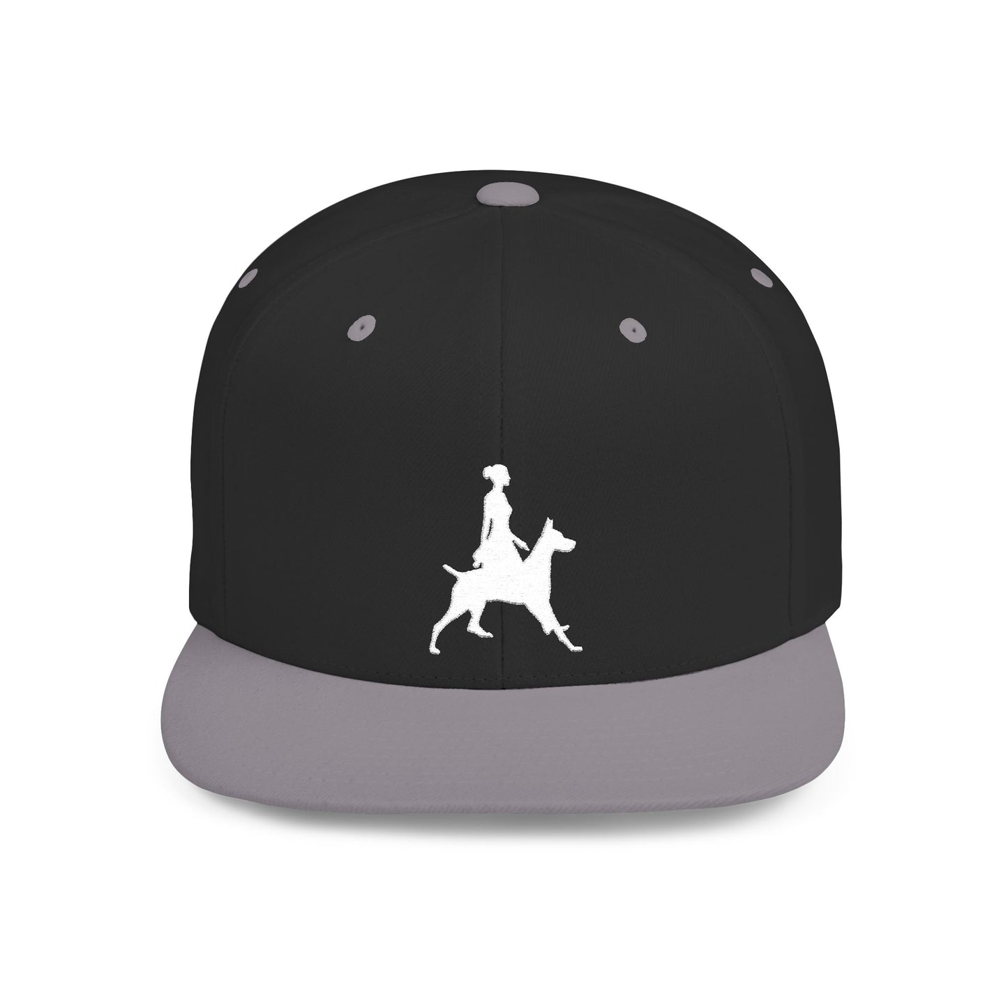 Queen 2 Embroidered Flat Bill Snapback