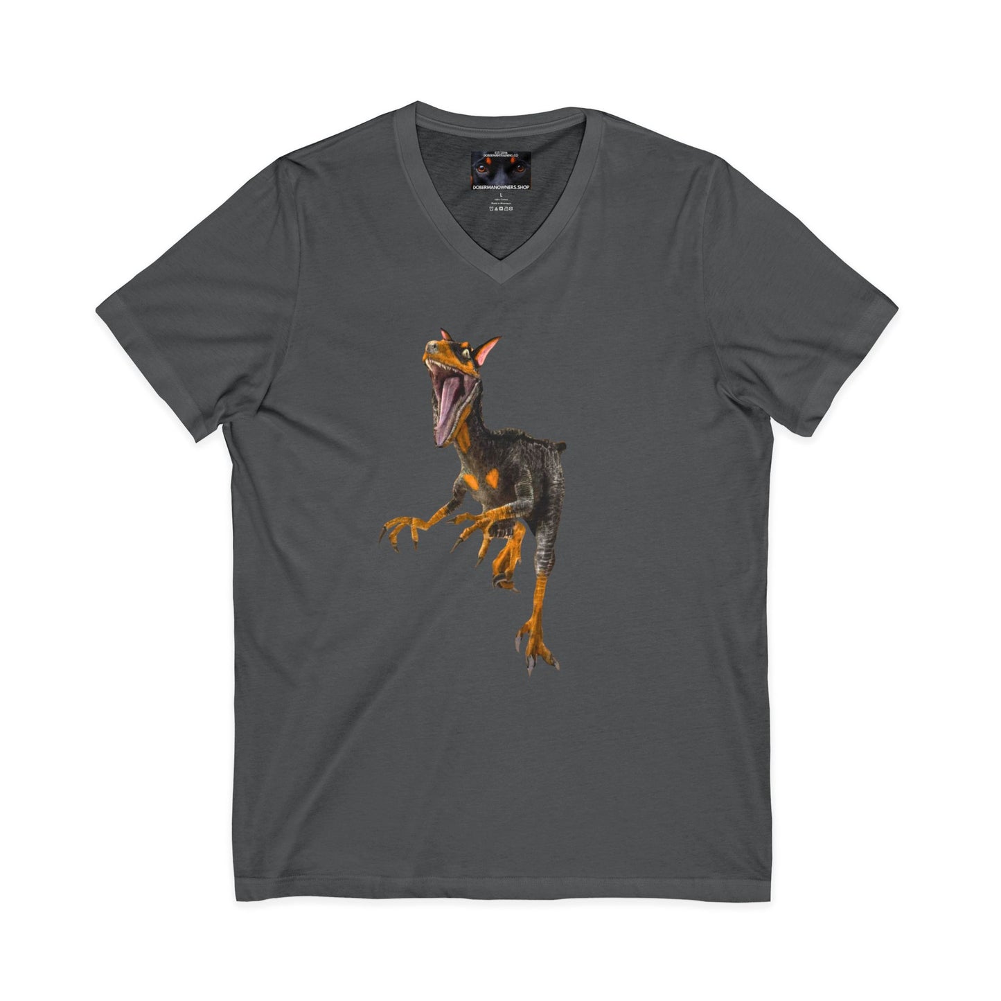 The Phase 1 Private Label Unisex Jersey Short Sleeve V-Neck Tee
