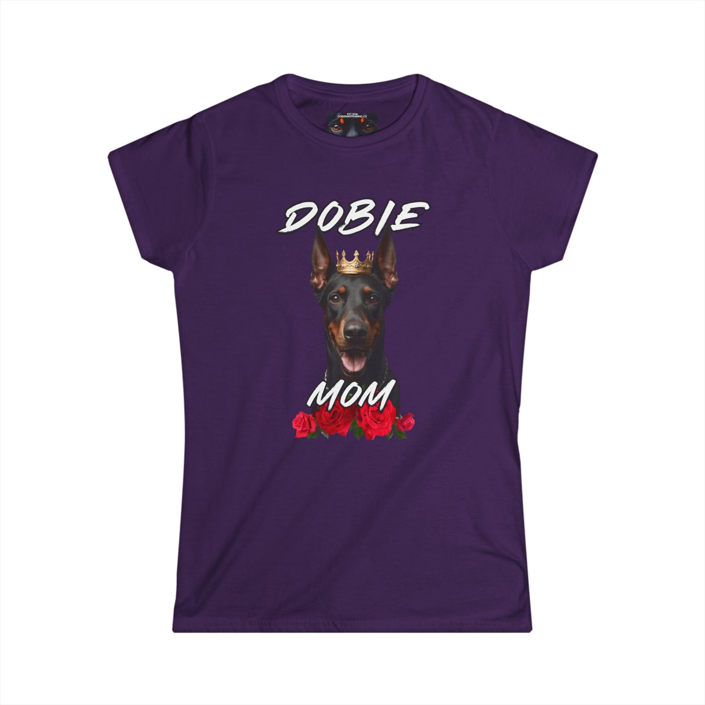 Dobie Mom 1.2 Women's Softstyle Tee