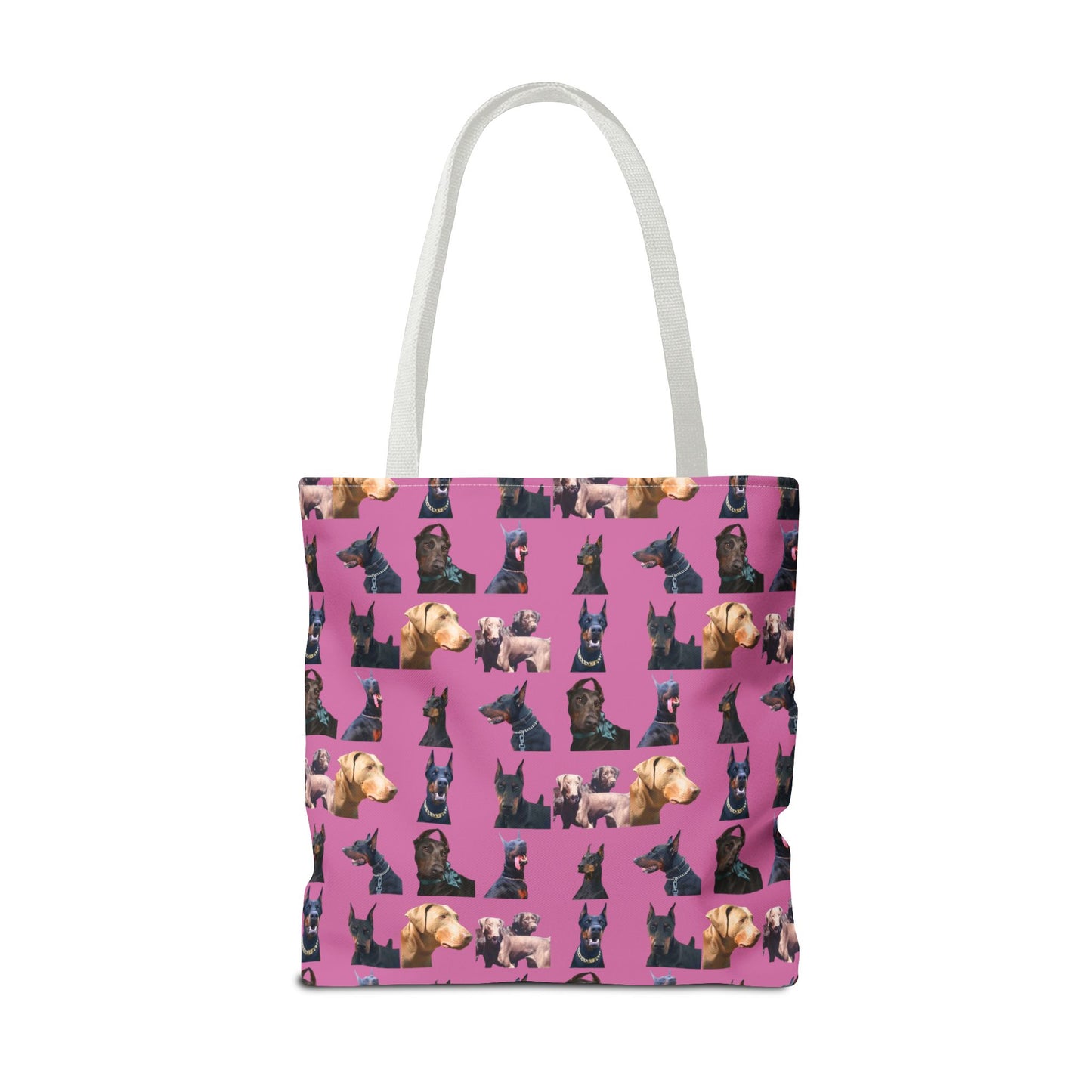 Edition 8 Doberman Model Pattern Light Pink Tote Bag