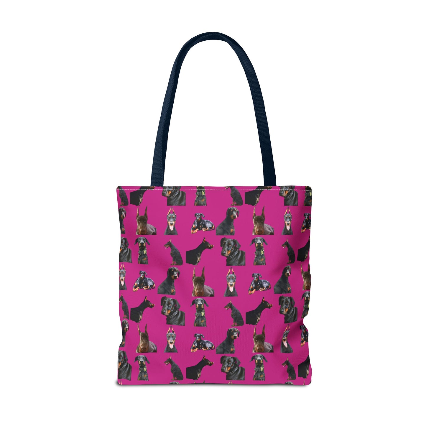 Edition 6 Doberman Model Pattern Pink Tote Bag