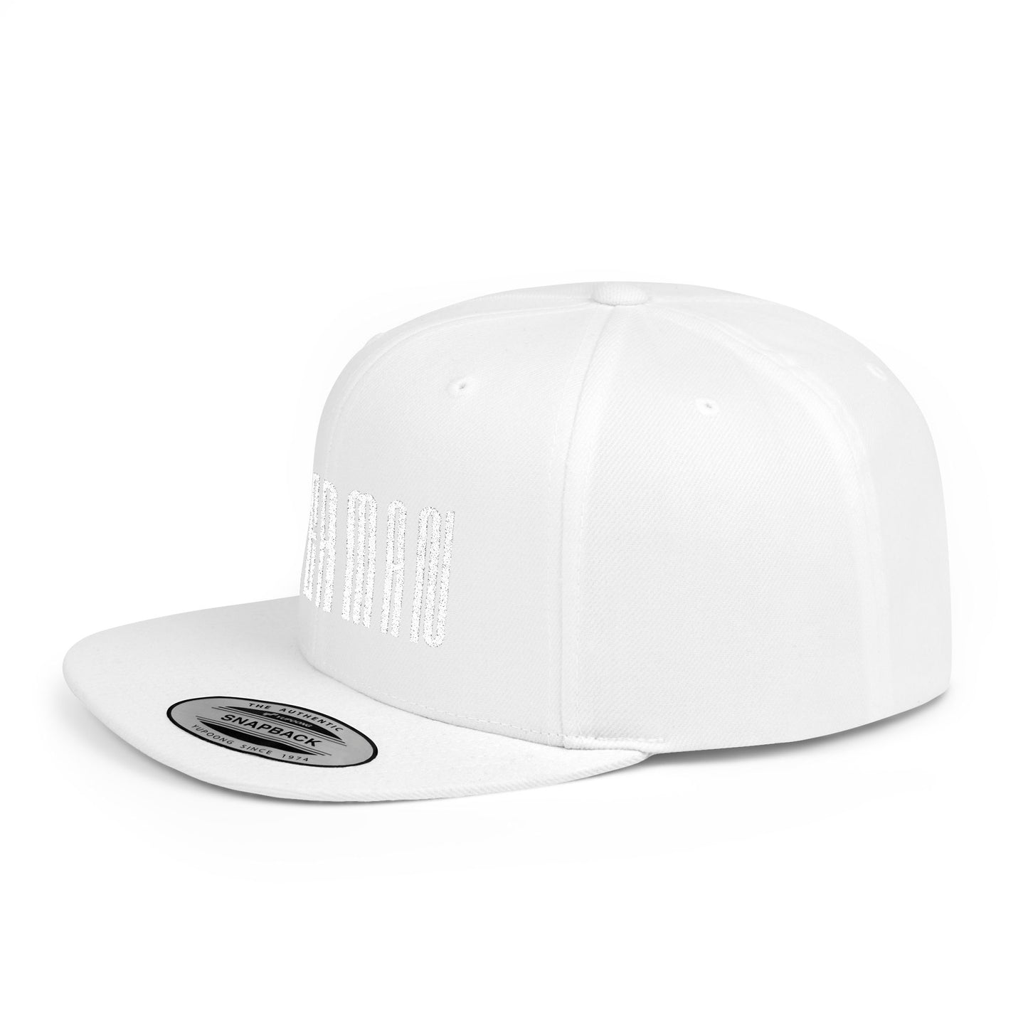 Doberman 1 Embroidered Flat Bill Snapback