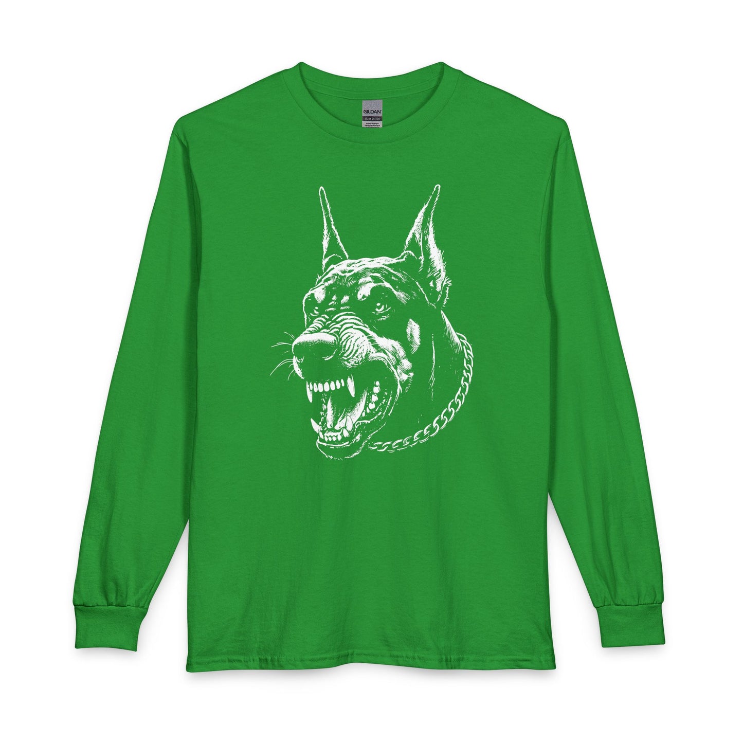 Protect 1  Long Sleeve Tee — Festive Doberman