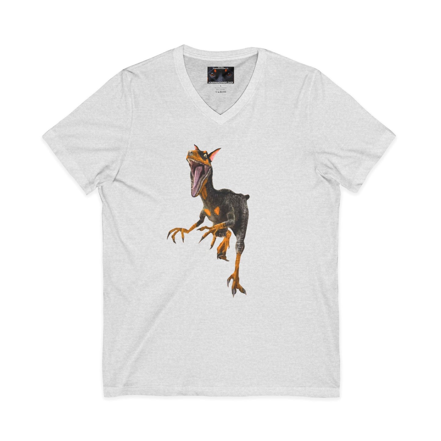 The Phase 1 Private Label Unisex Jersey Short Sleeve V-Neck Tee