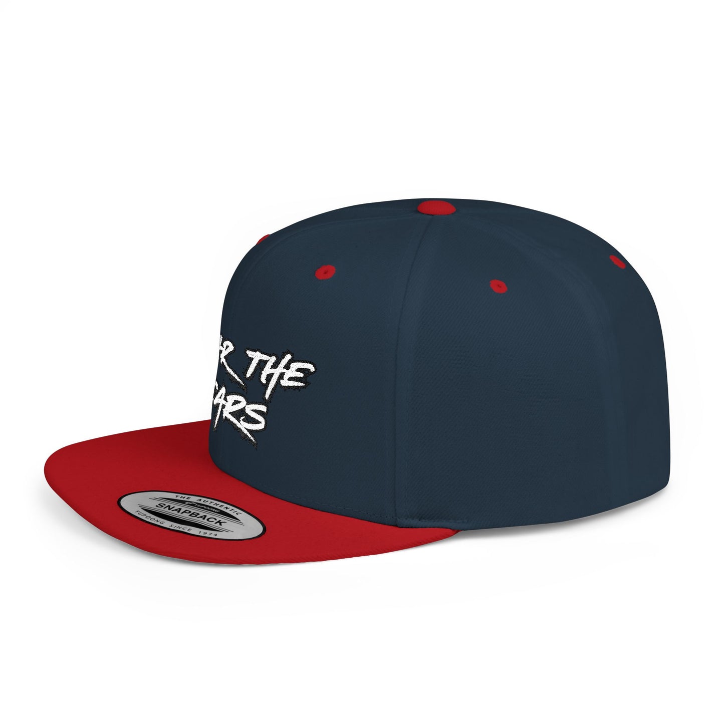 Ears 1 Embroidered Flat Bill Snapback