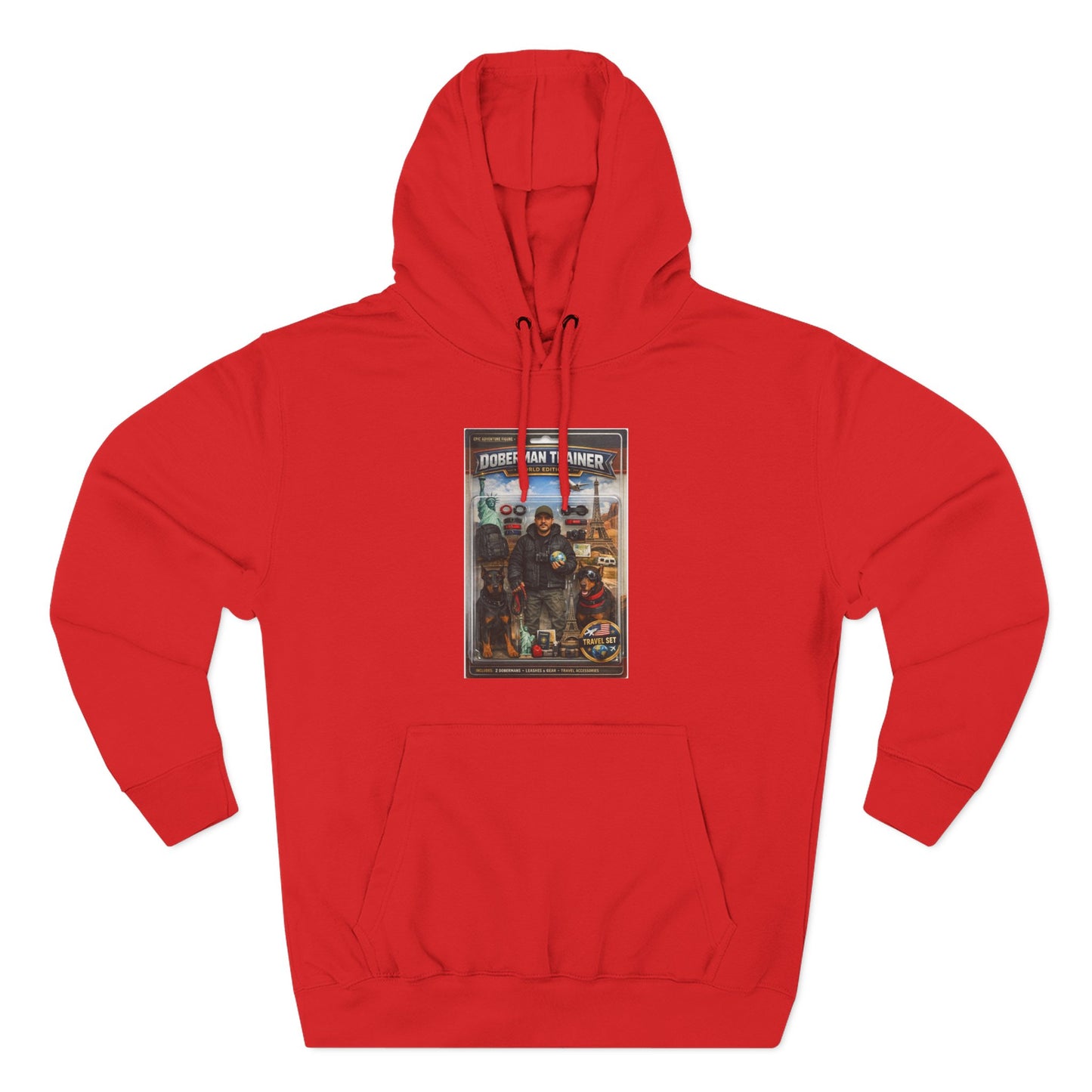 Custom Three-Panel Fleece Hoodie