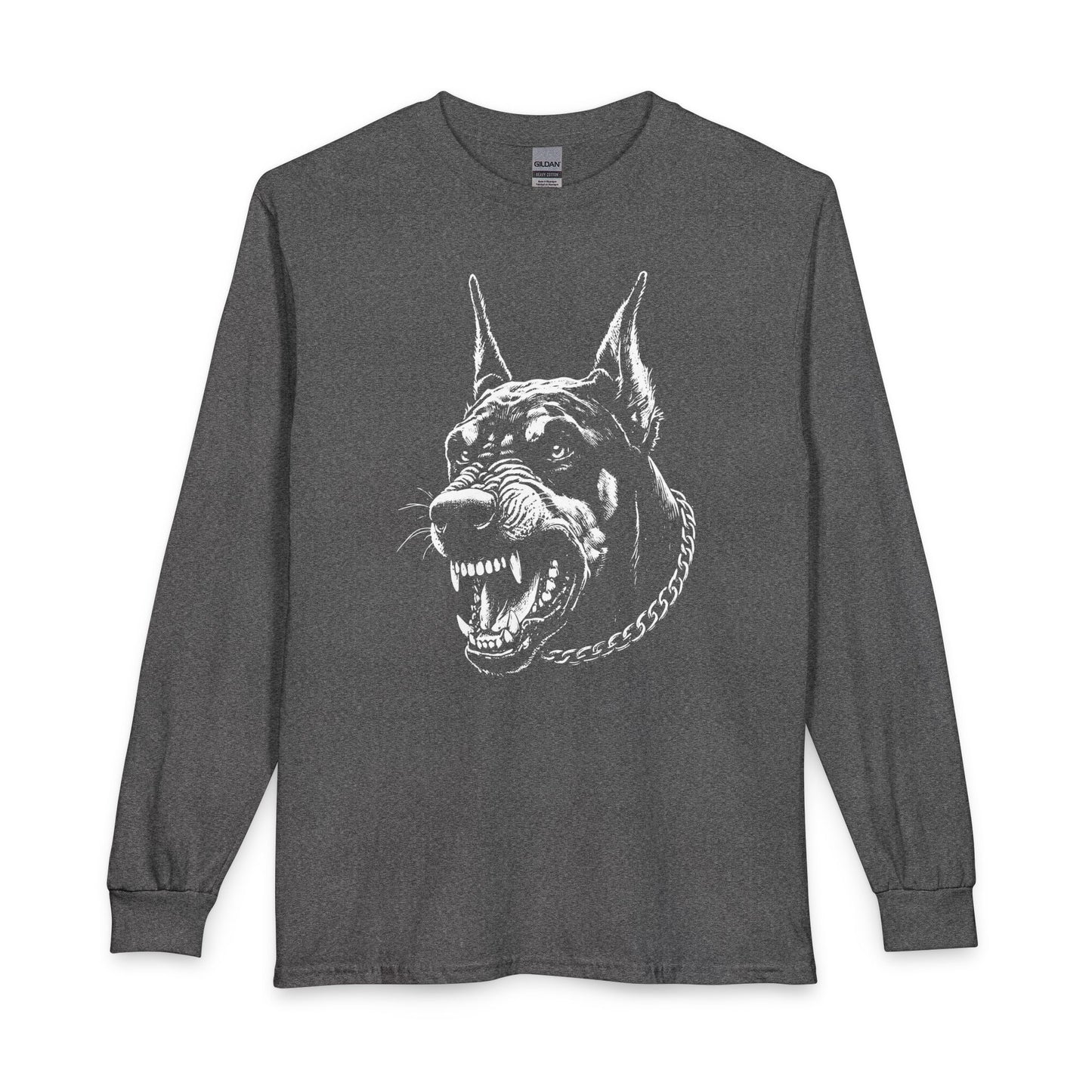 Protect 1  Long Sleeve Tee — Festive Doberman