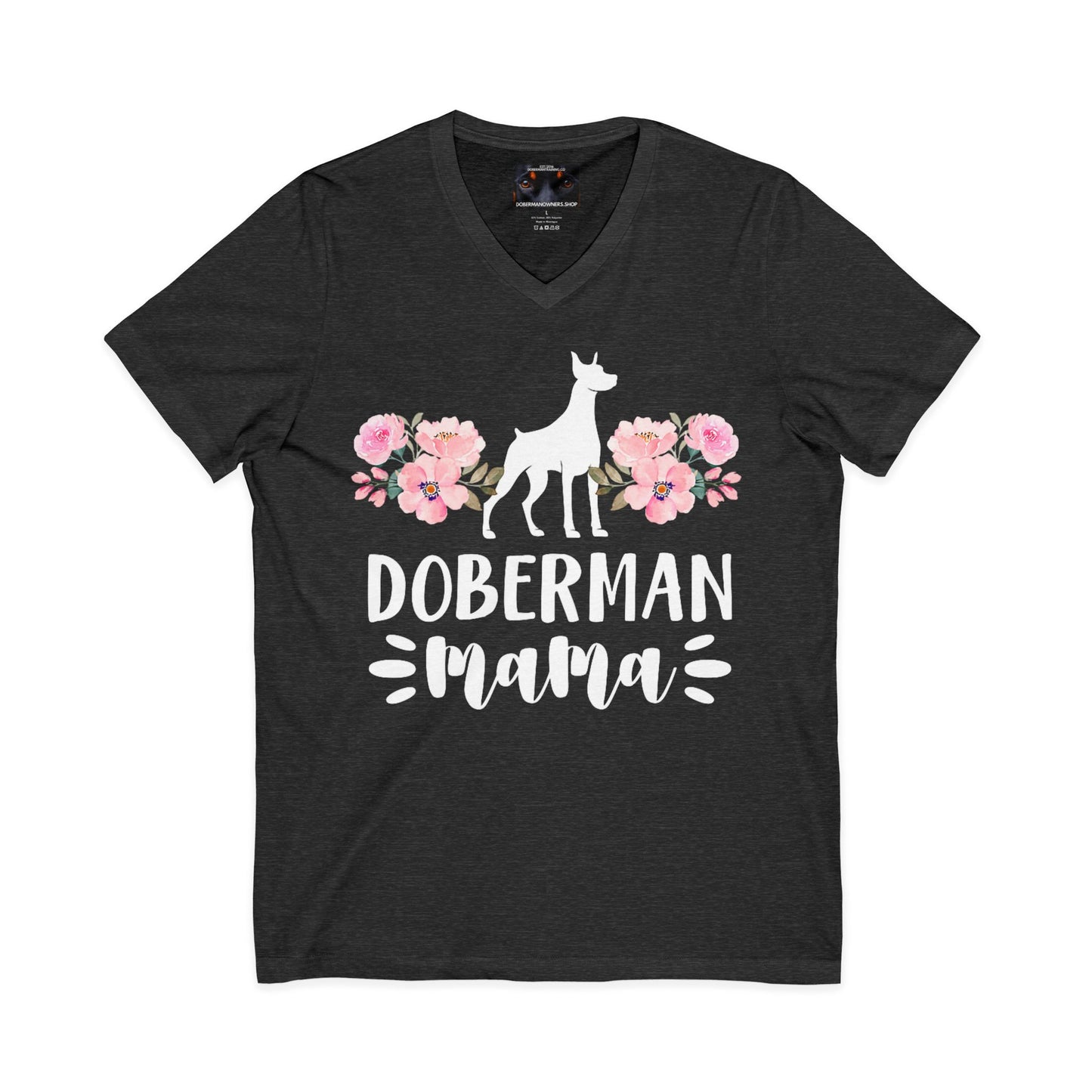 Mama 2 Private Label Unisex Jersey Short Sleeve V-Neck Tee