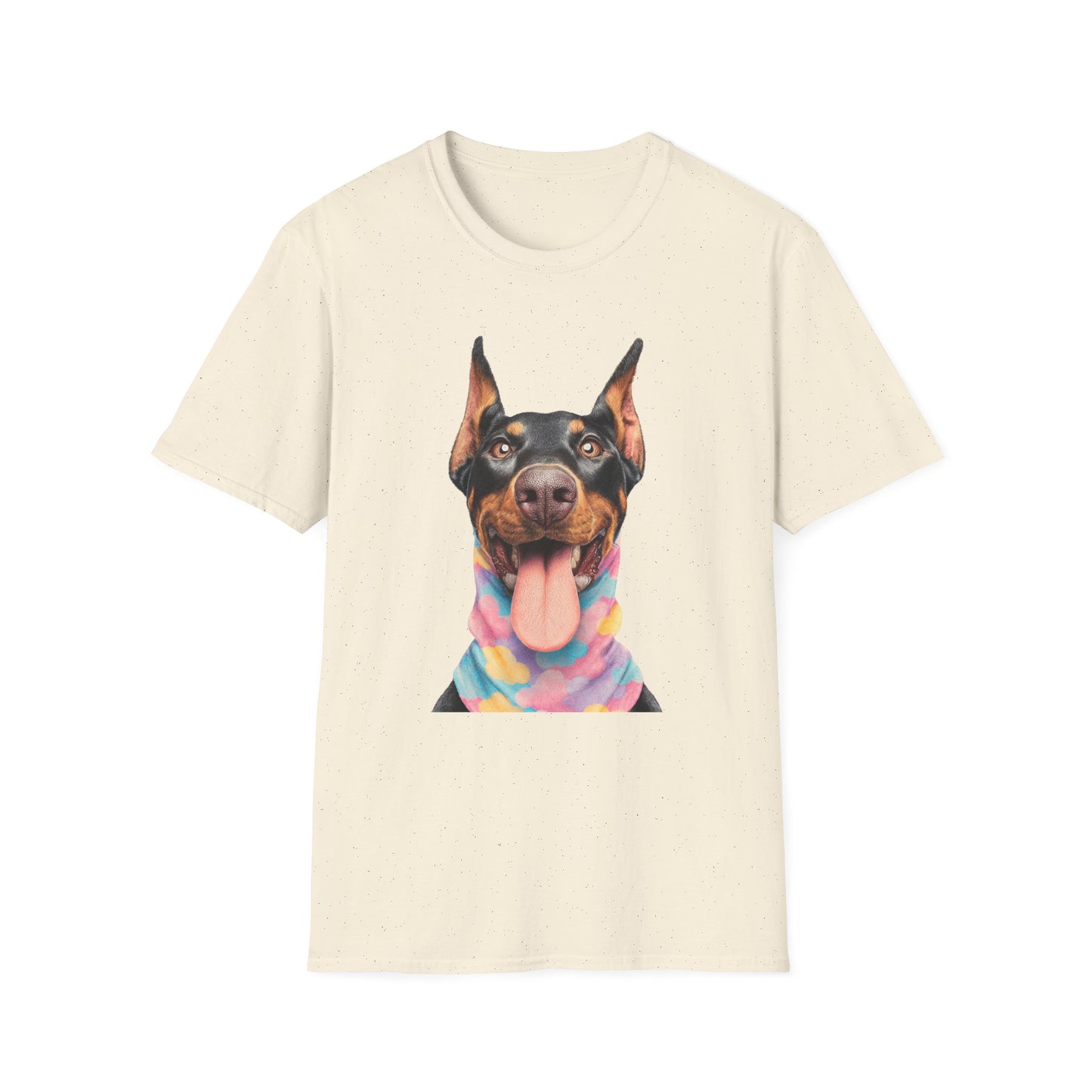 Doberman 1 Portrait T‑Shirt