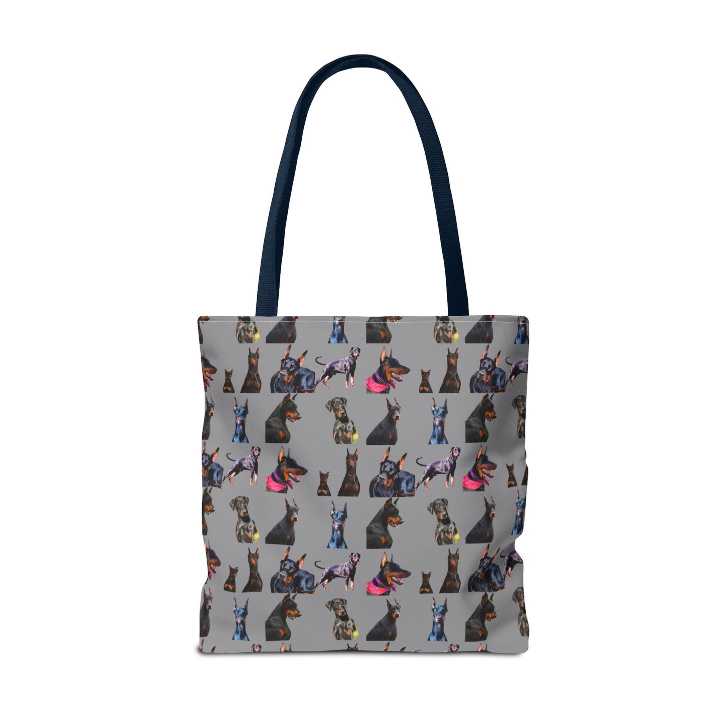 Edition 7 Doberman Model Pattern Gray Tote Bag