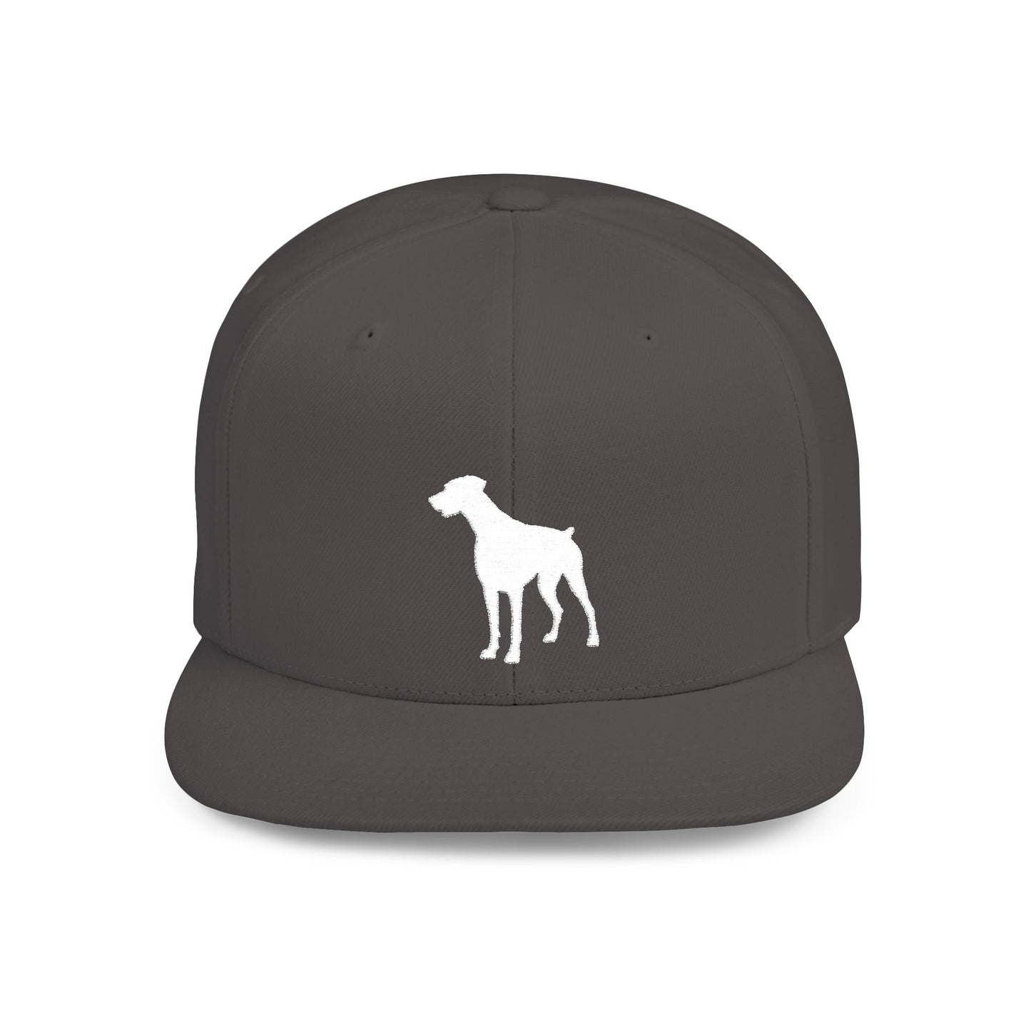 Silhouette 4 Embroidered Flat Bill Snapback