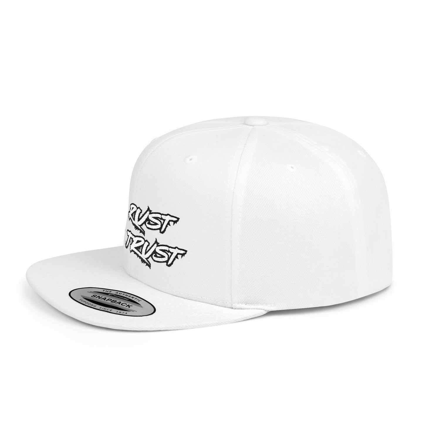 Rust 1 Embroidered Flat Bill Snapback