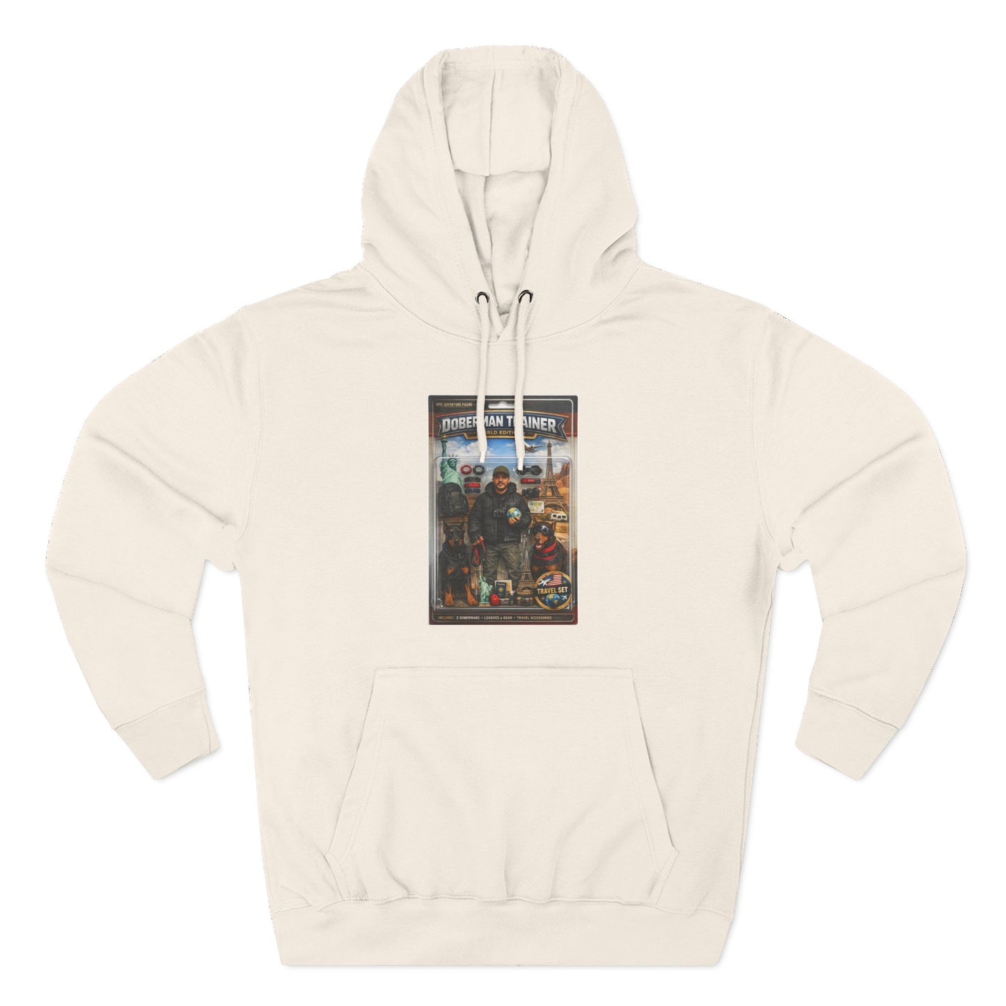 Custom Three-Panel Fleece Hoodie