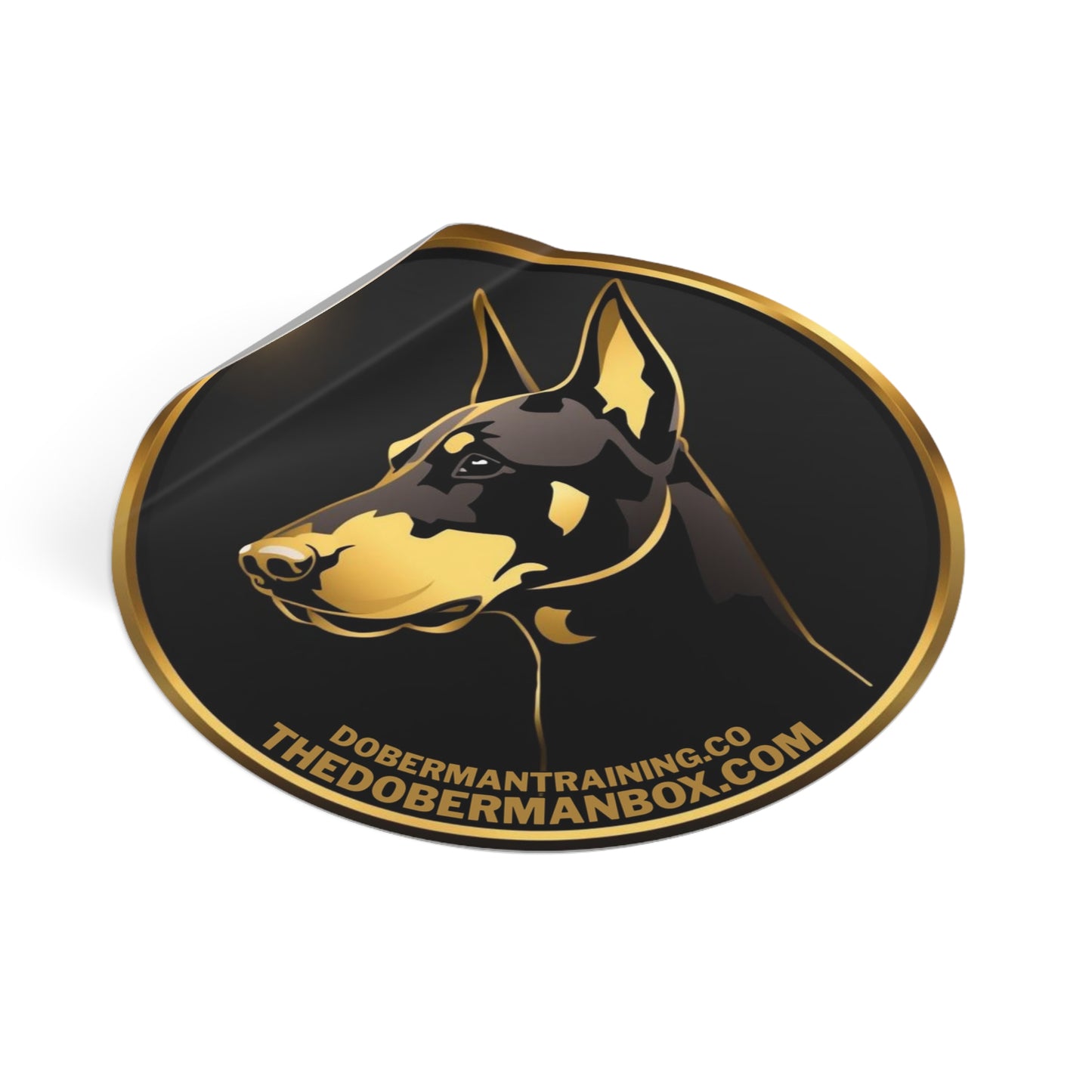 Doberman Decal (thedobermanbox.com)