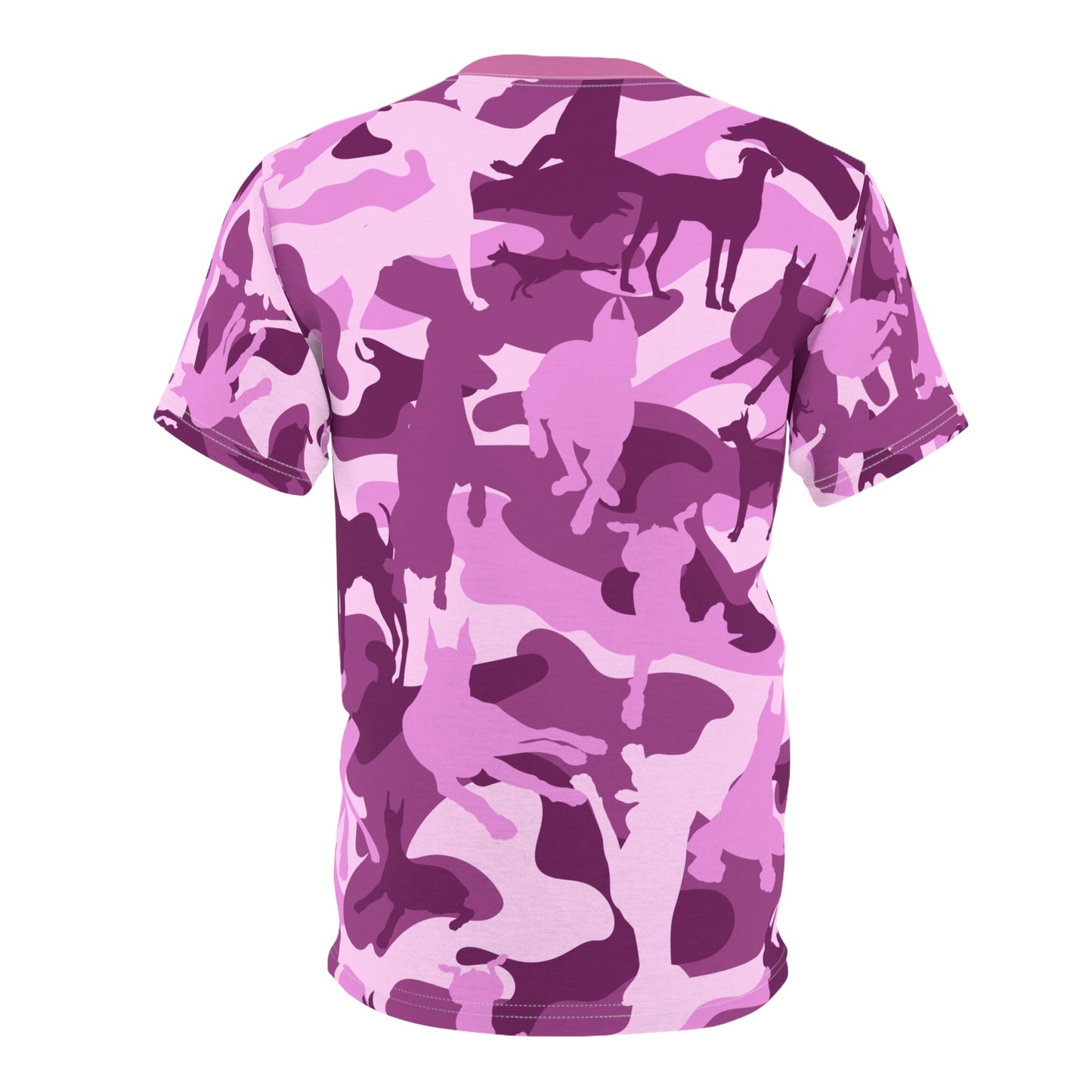 Doberman Camo 4 Unisex Cut & Sew Tee (AOP)