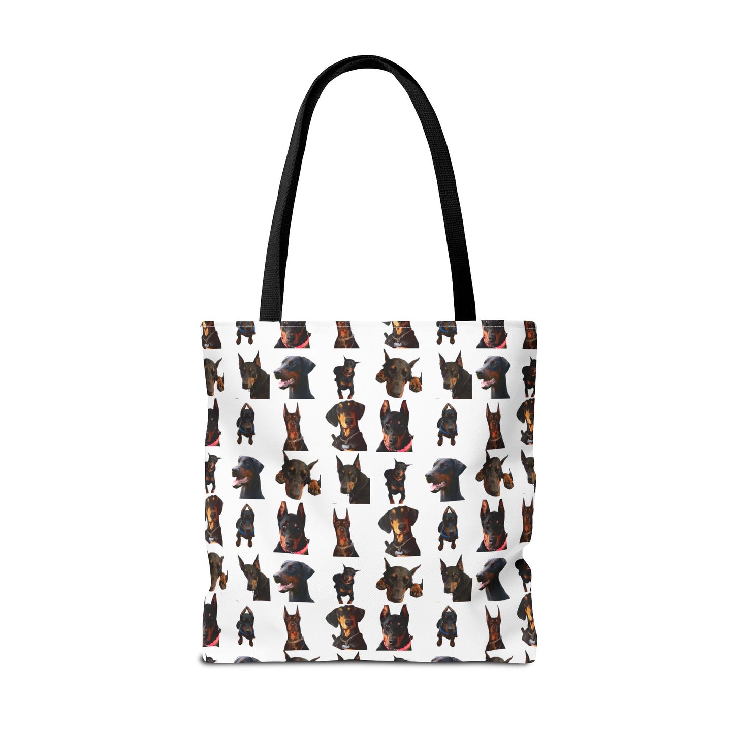 Edition 2 Doberman Model Pattern White Tote Bag