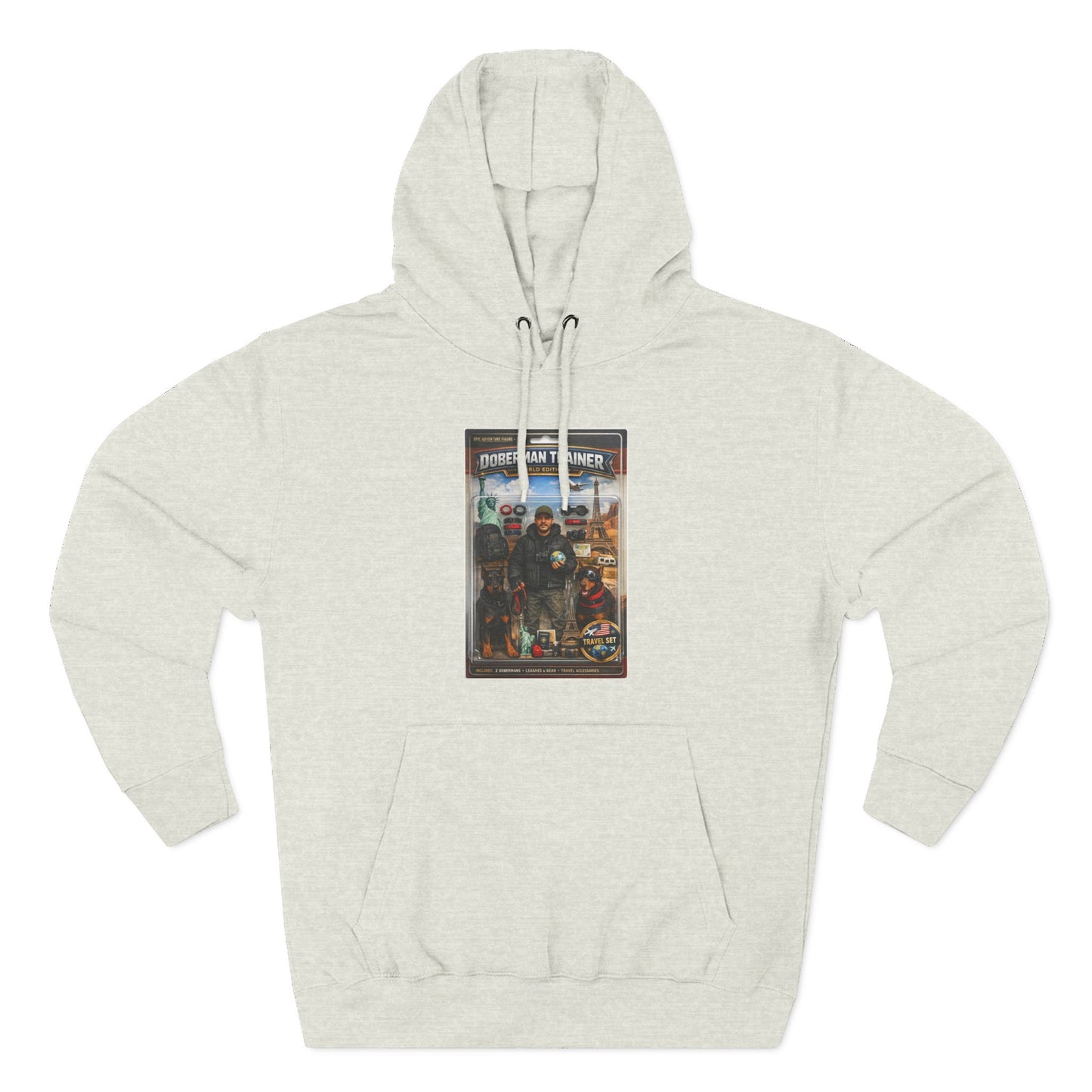 Custom Three-Panel Fleece Hoodie