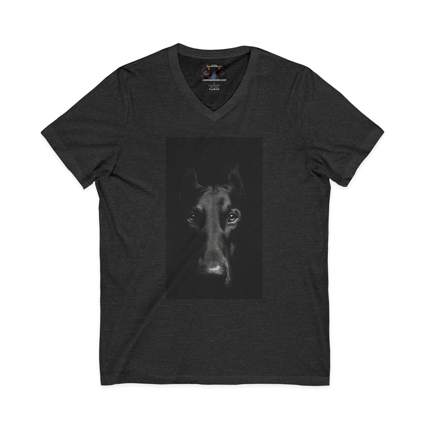 Eye see you Private Label Unisex Jersey Short Sleeve V-Neck Tee