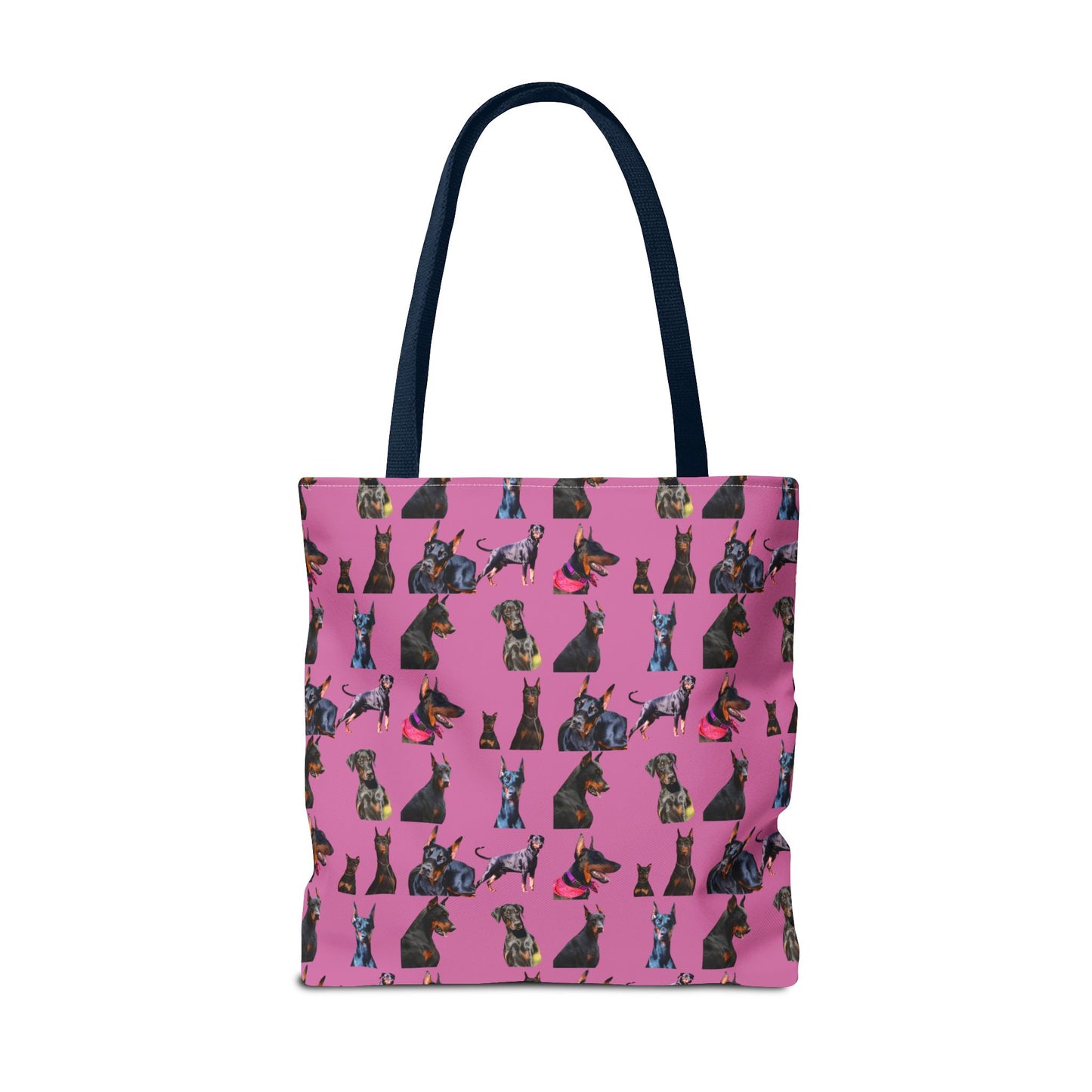 Edition 7 Doberman Model Pattern Light Pink Tote Bag