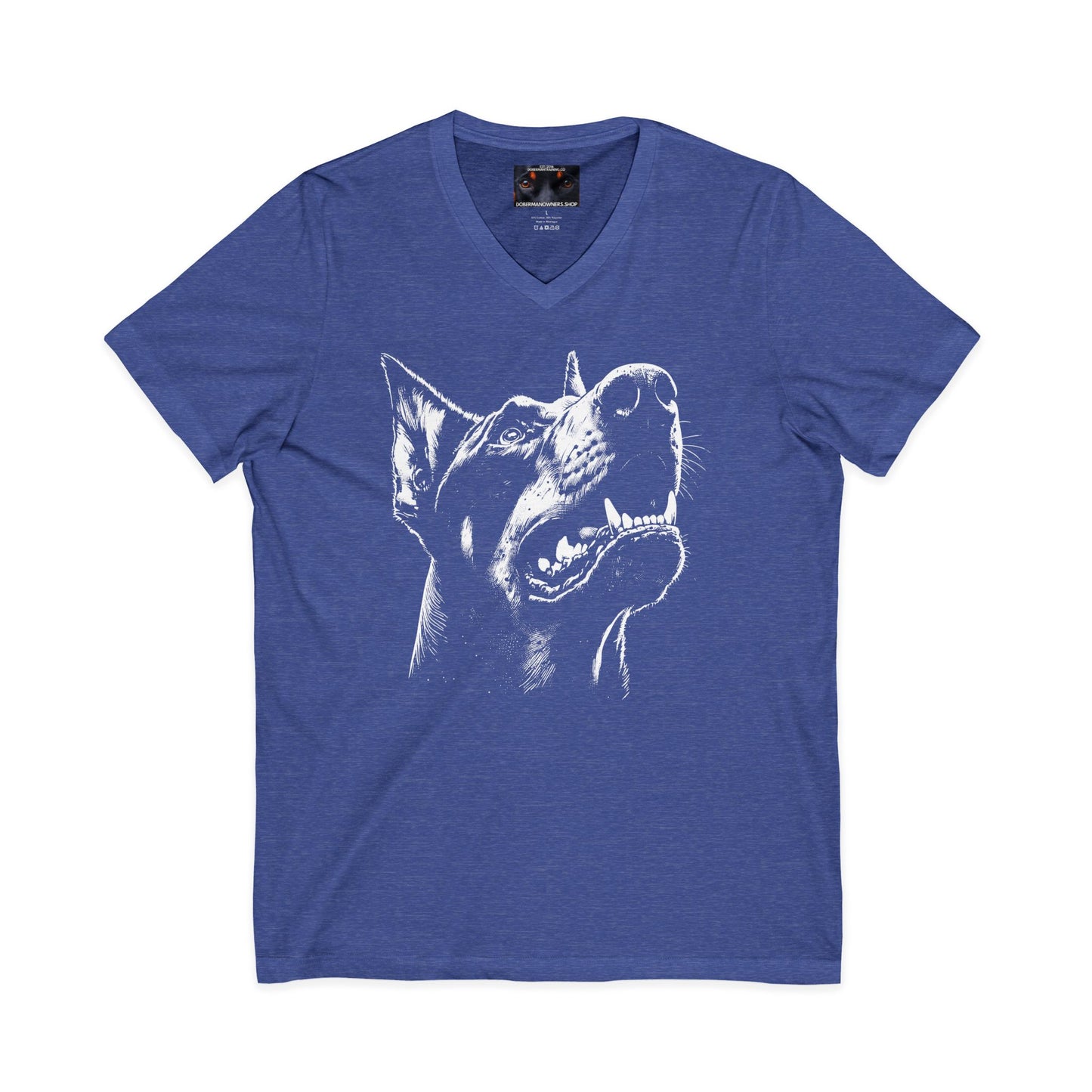 Protect 3 Private Label Unisex Jersey Short Sleeve V-Neck Tee