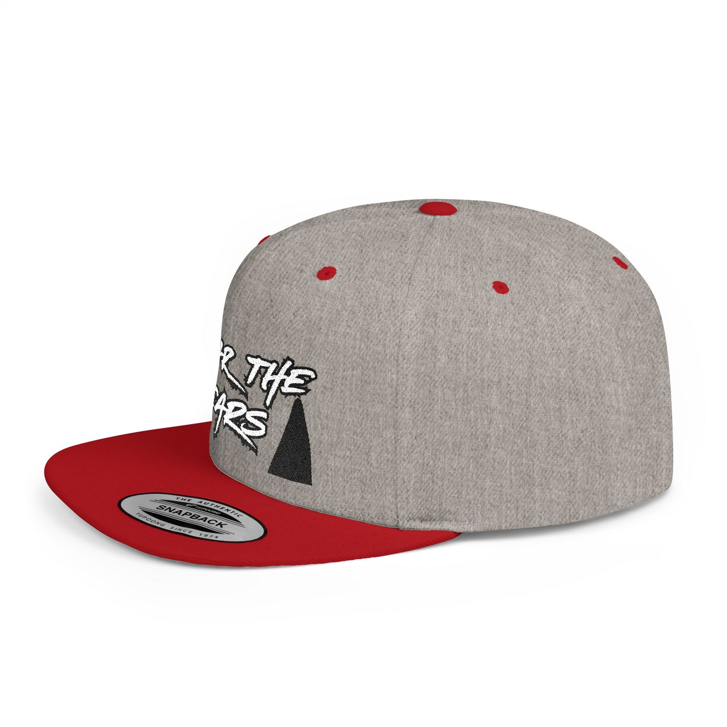 Ears 2 Embroidered Flat Bill Snapback