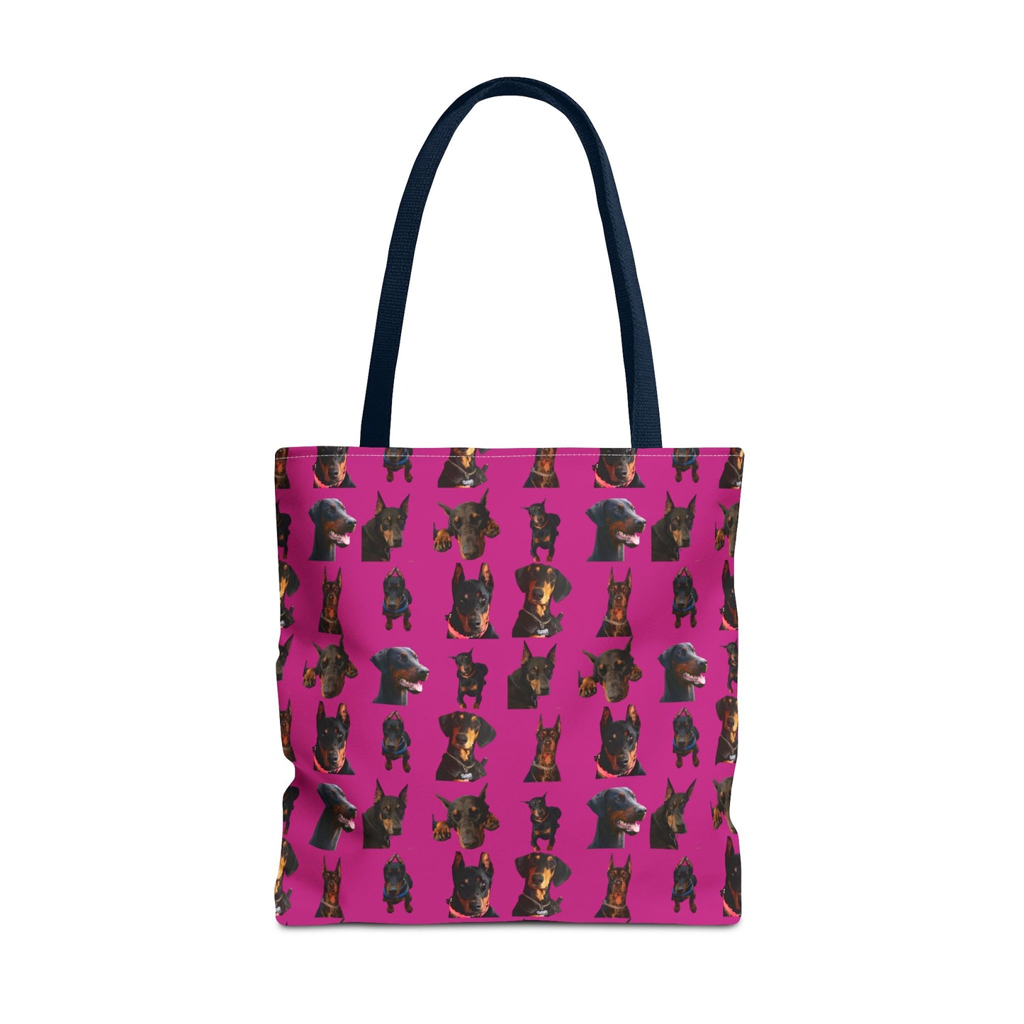 Edition 2 Doberman Model Pattern Miami Pink Tote Bag
