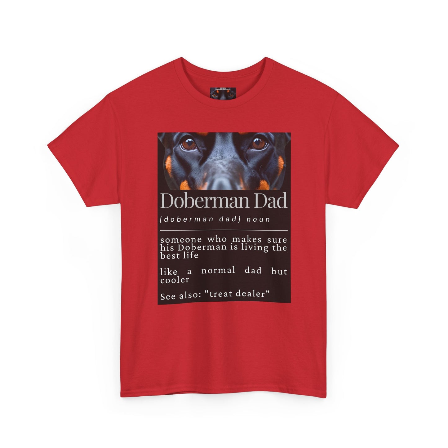 Doberman Dad S1 Private Lable Unisex Heavy Cotton Tee