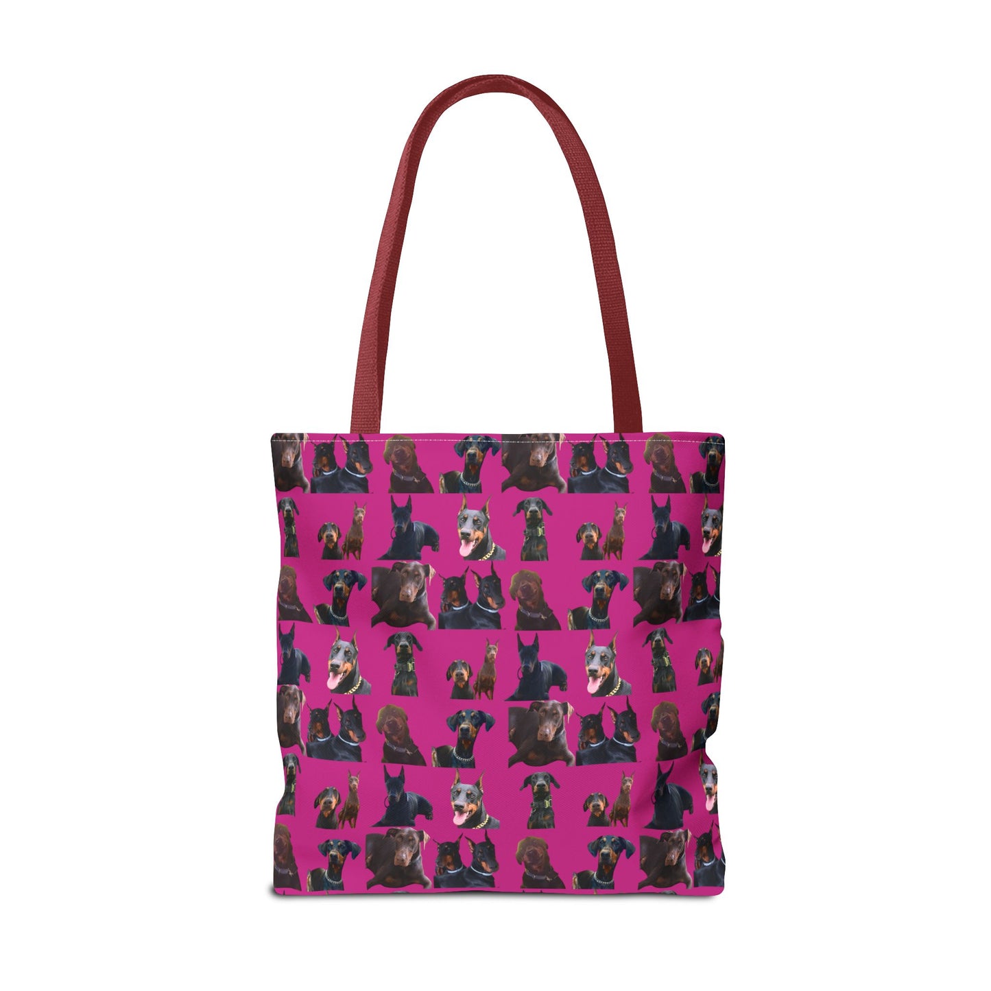 Rdition 5 Doberman Model Pattern Pink Tote Bag