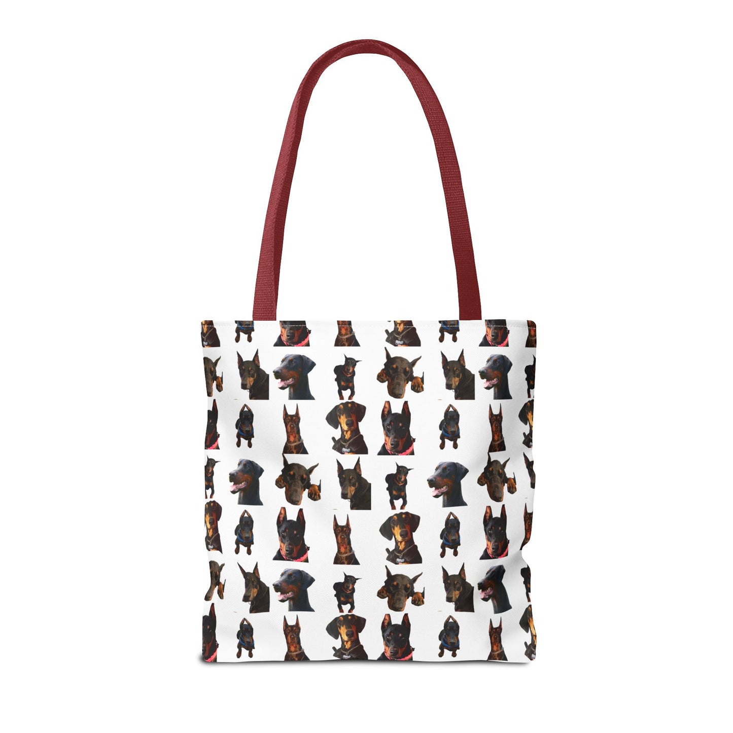 Edition 2 Doberman Model Pattern White Tote Bag